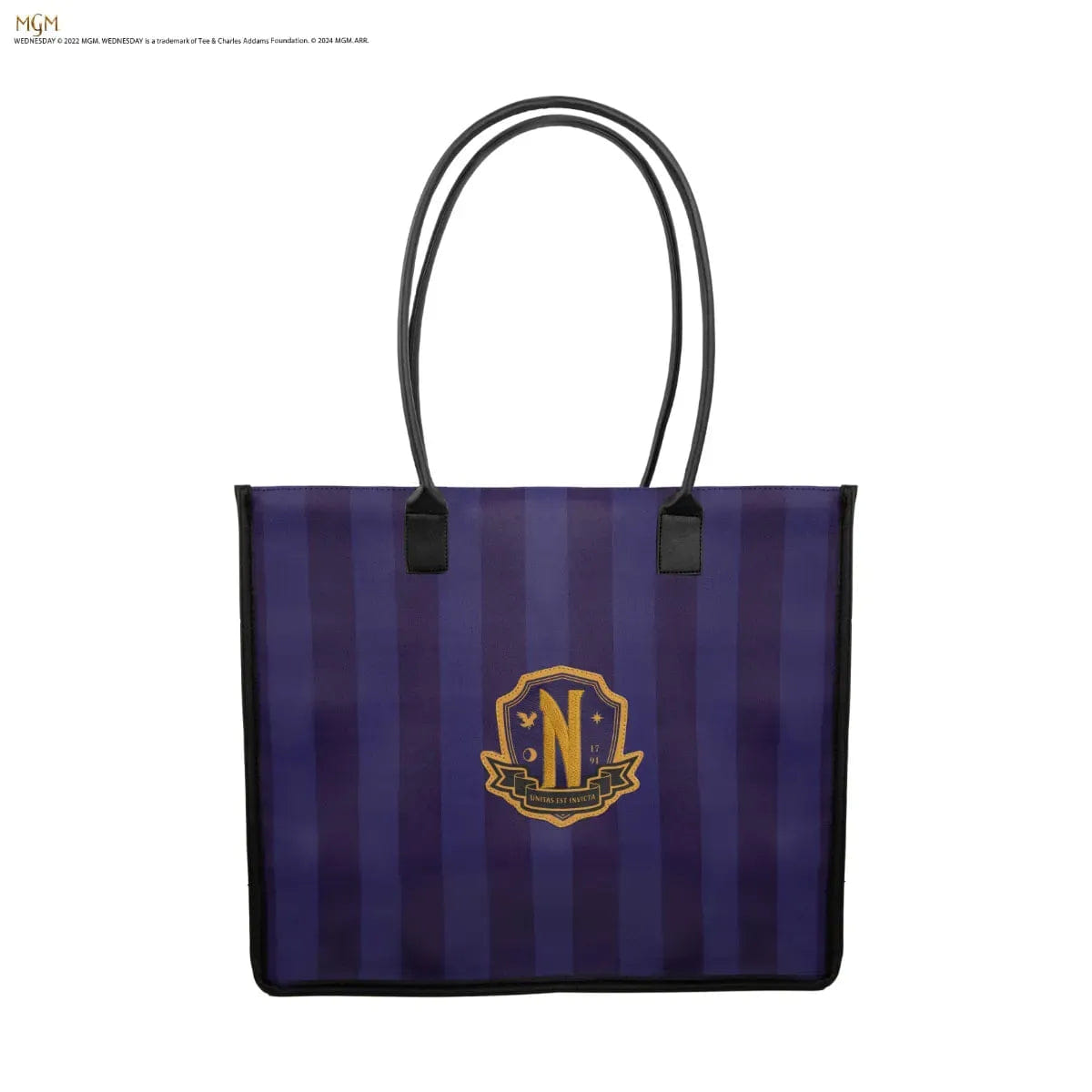 Cinereplicas Wednesday (TV) - Nevermore Academy Shopping Bag (Purple)