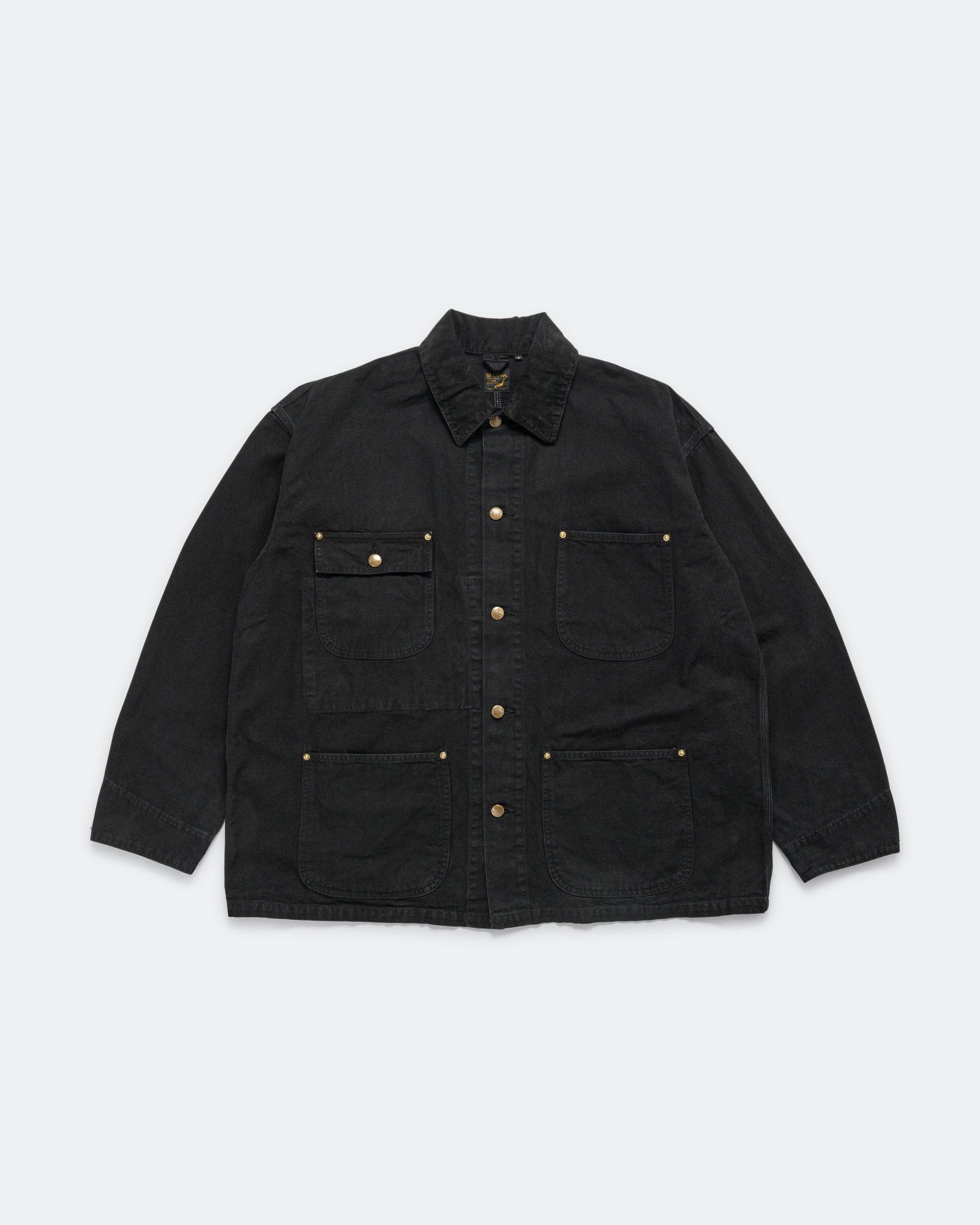 Orslow Relax Fit Oxford Coverall - Black