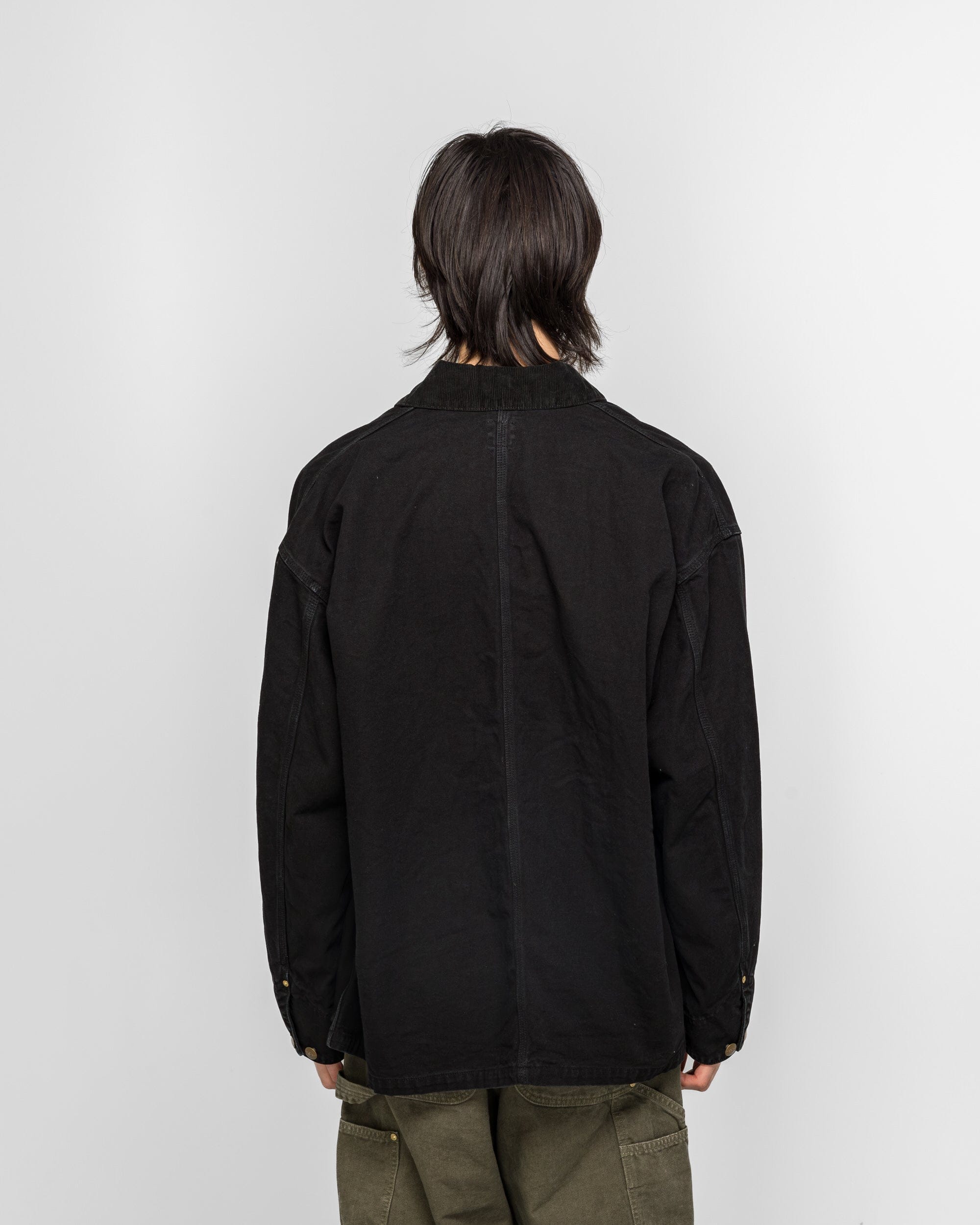 Orslow Relax Fit Oxford Coverall - Black