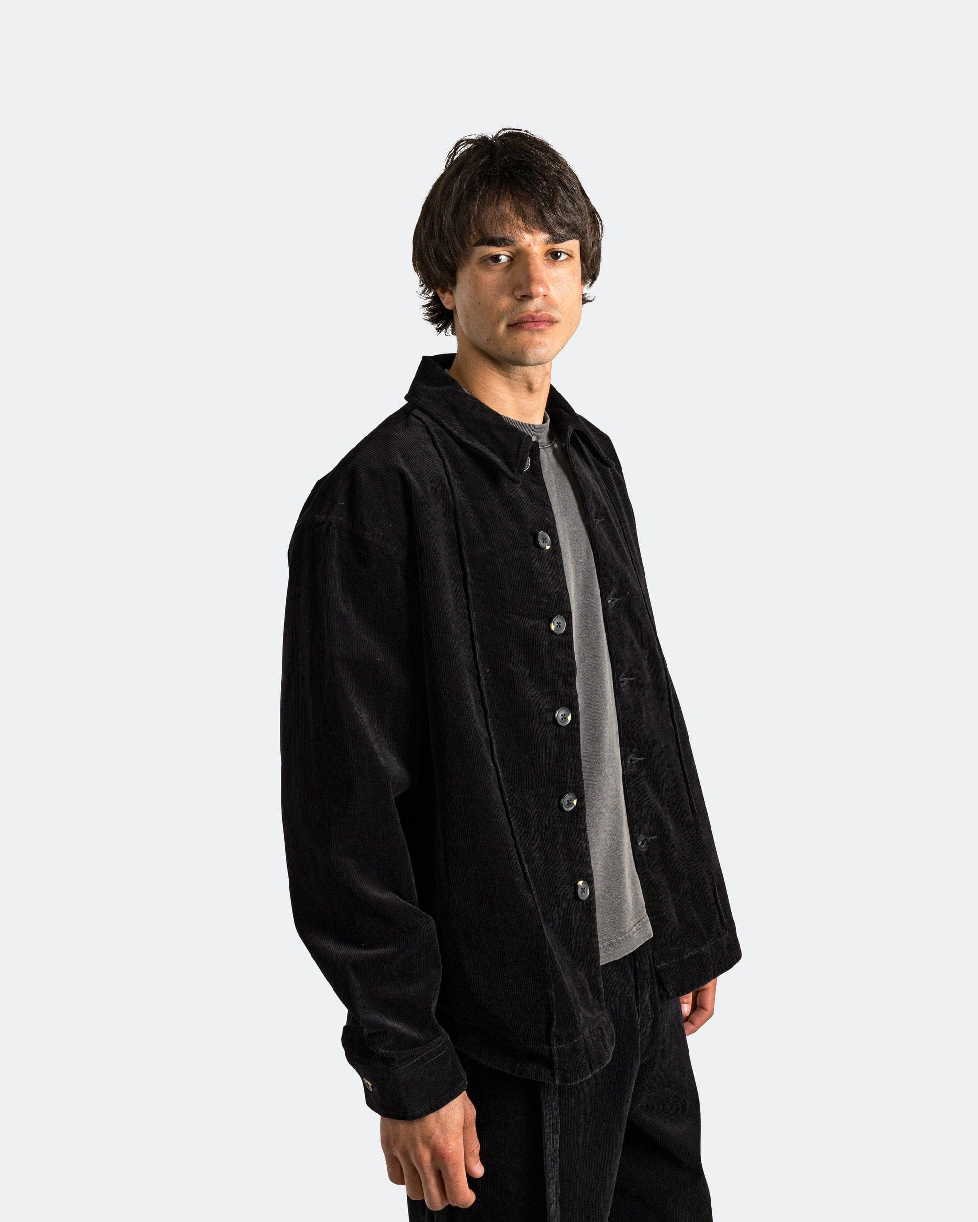 Beach Brains Float Overshirt - Vintage Black