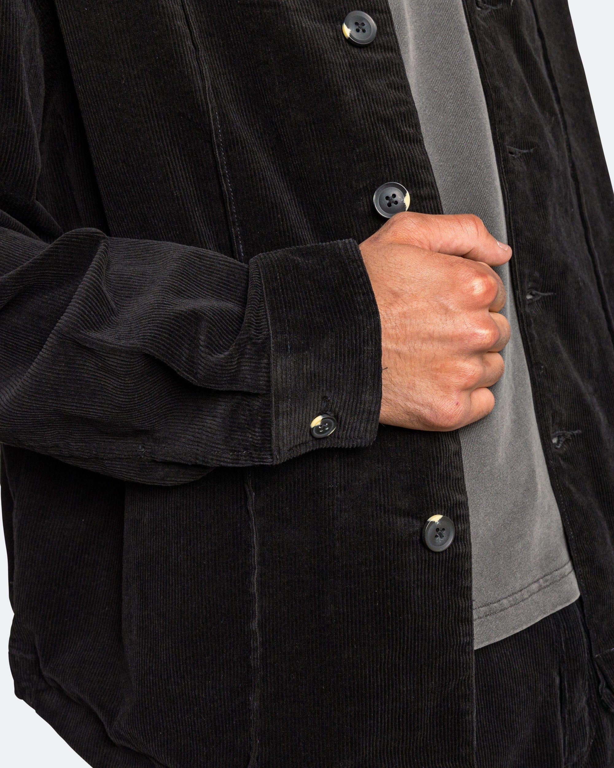 Beach Brains Float Overshirt - Vintage Black