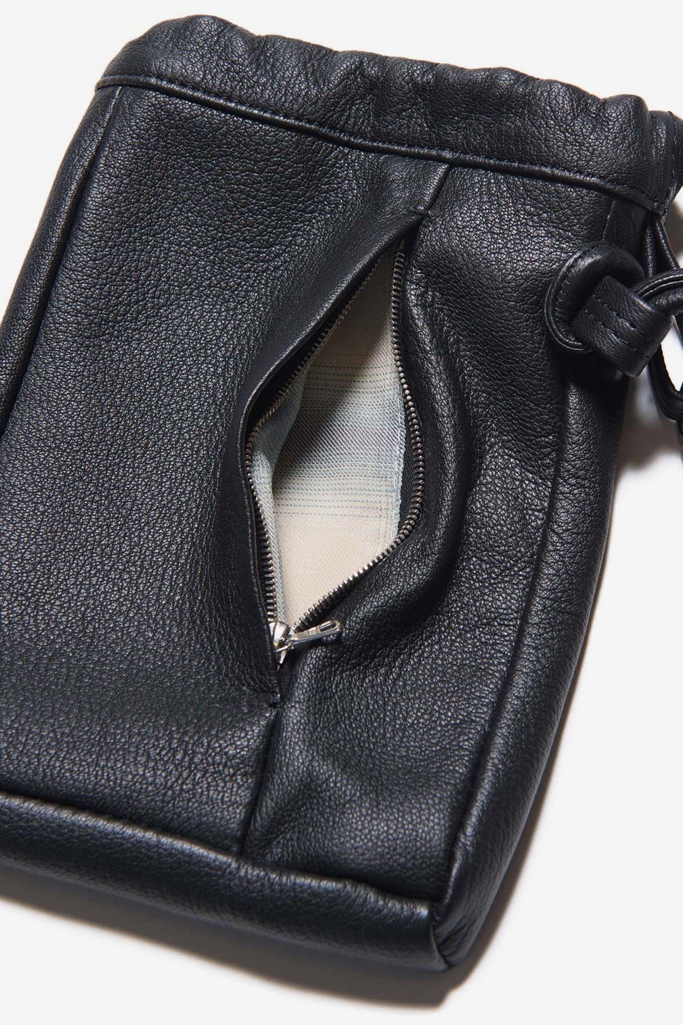 Sophnet. LEATHER MINI SHOULDER POUCH