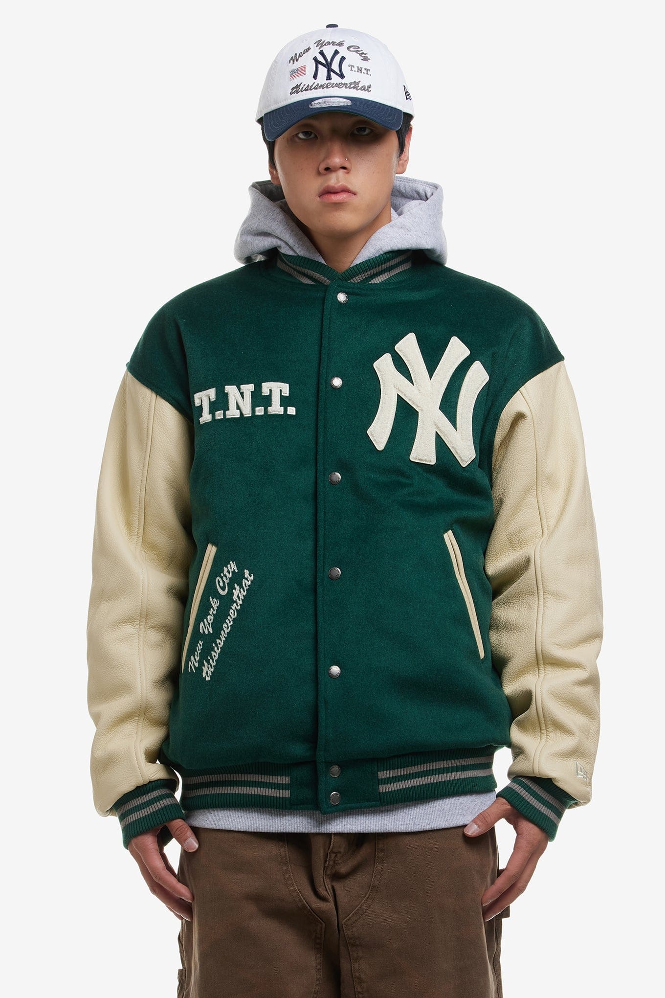 Thisisneverthat X MLB NY VARSITY JACKET