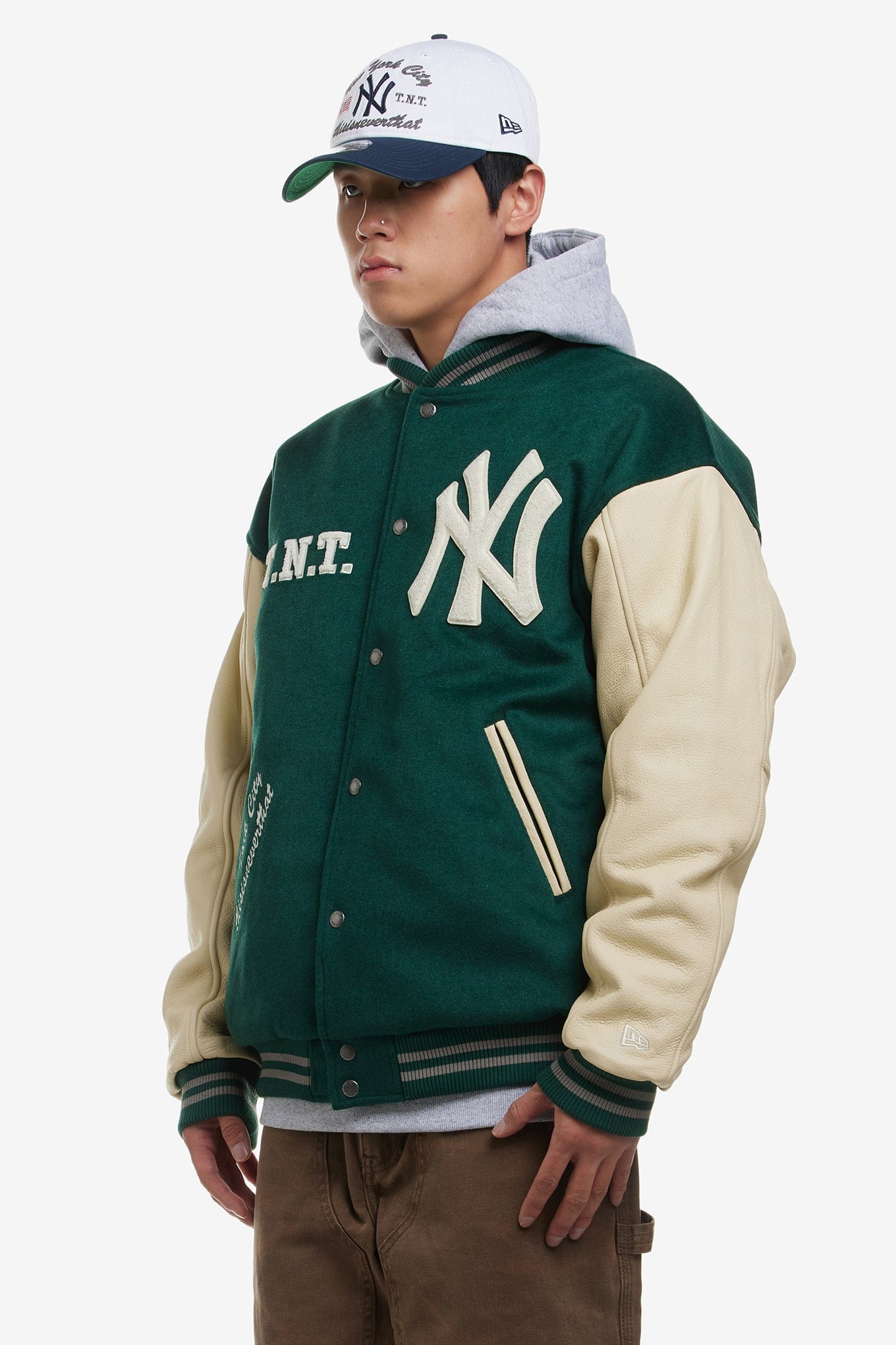 Thisisneverthat X MLB NY VARSITY JACKET