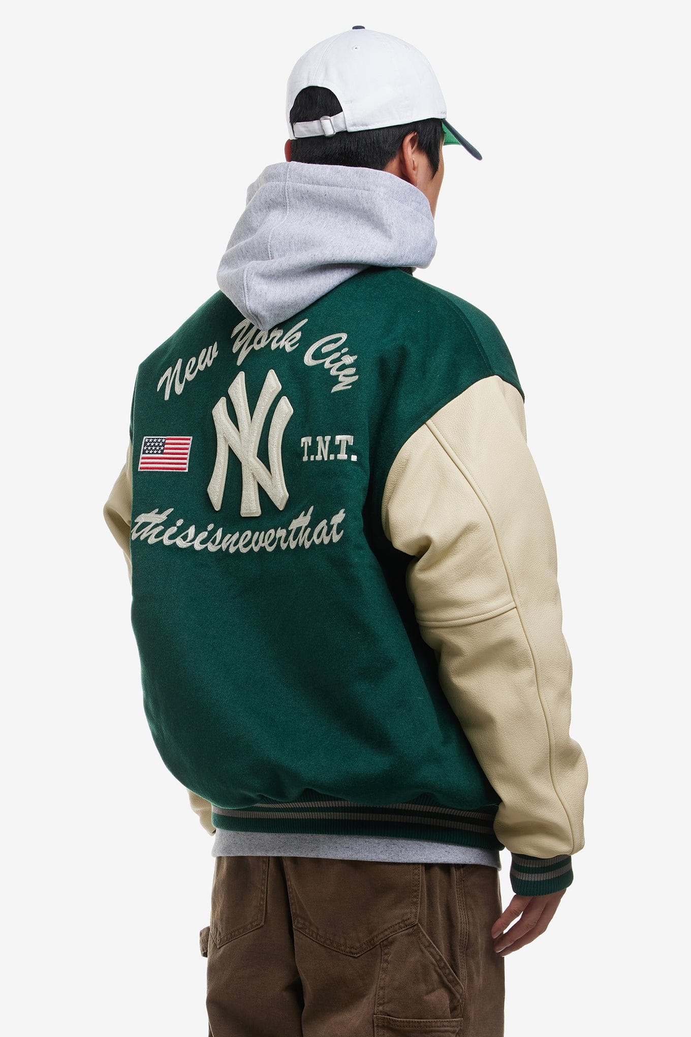 Thisisneverthat X MLB NY VARSITY JACKET