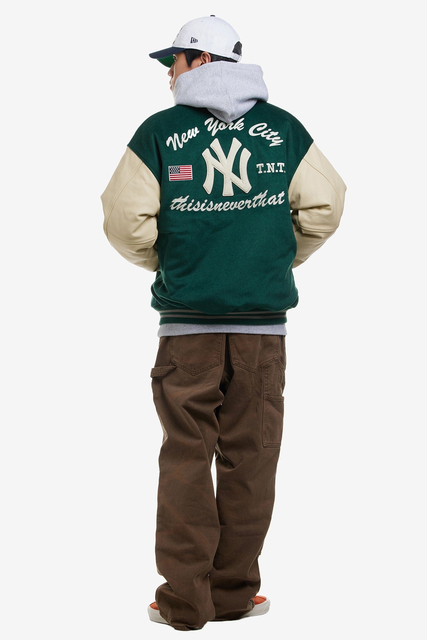 Thisisneverthat X MLB NY VARSITY JACKET