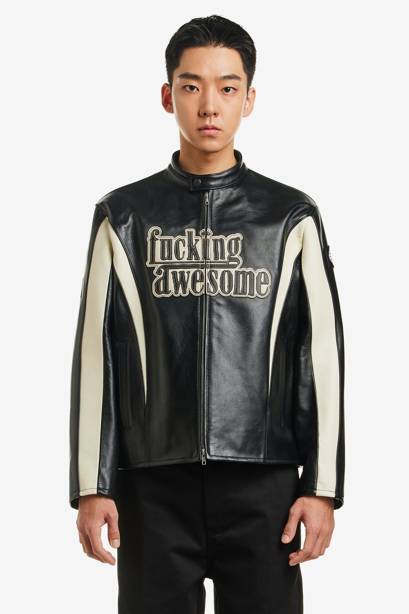 Fucking Awesome LEATHER MOTO JACKET