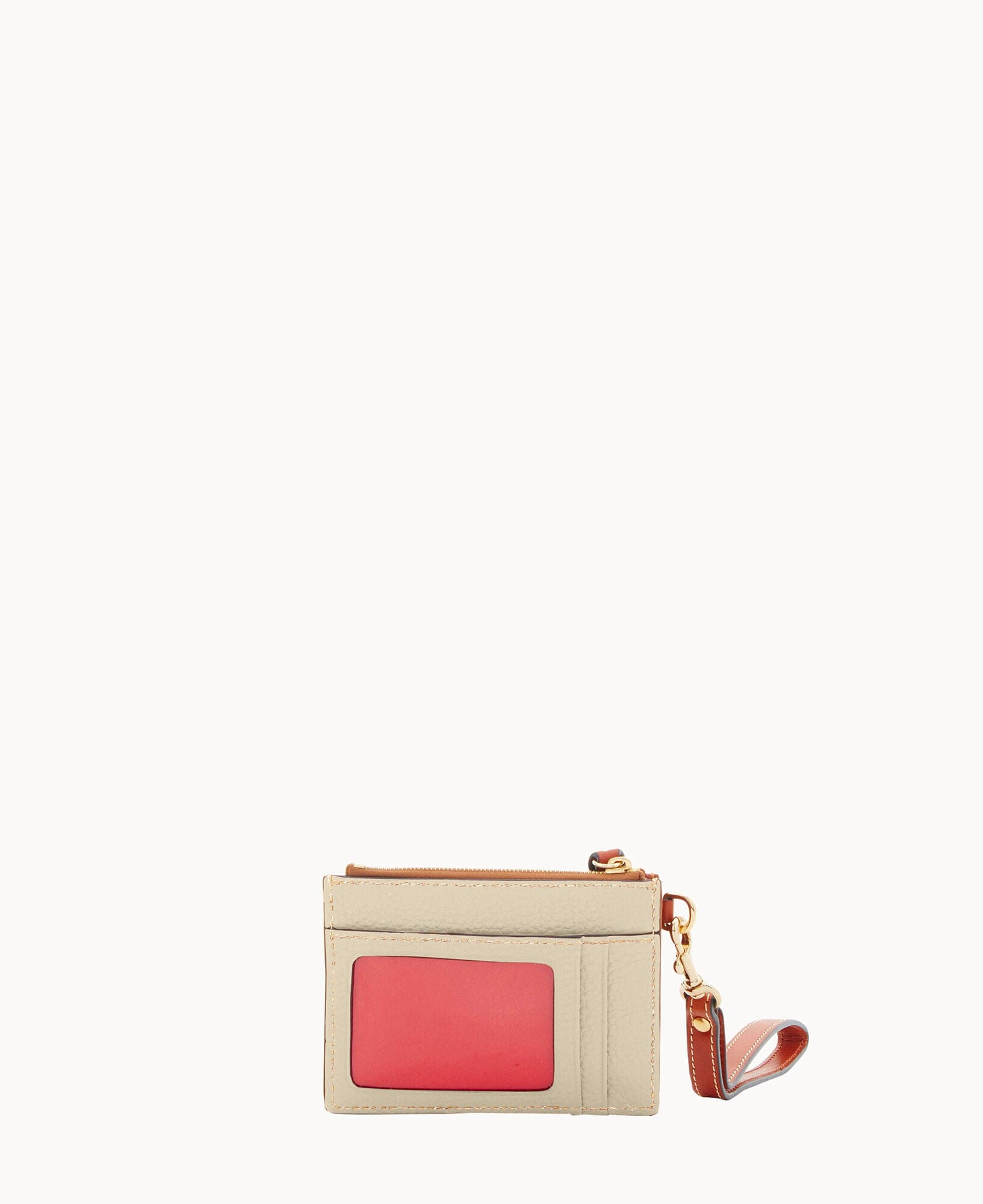Dooney & Bourke Pebble Grain Zip Top Card Case Wristlet
