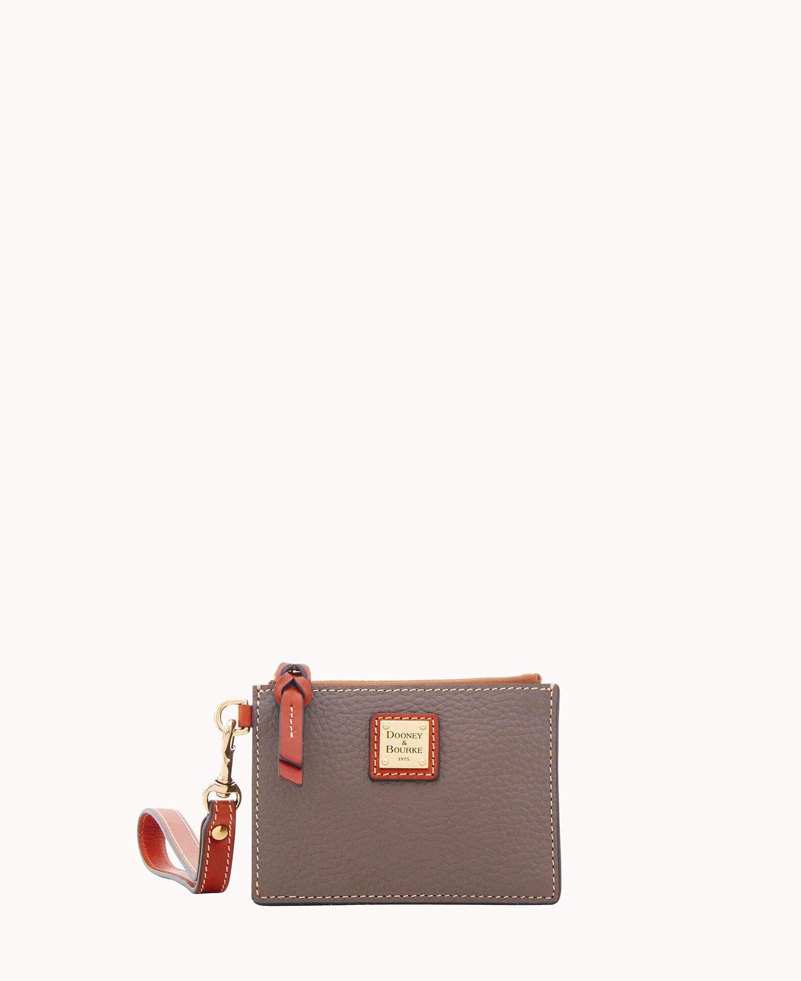 Dooney & Bourke Pebble Grain Zip Top Card Case Wristlet