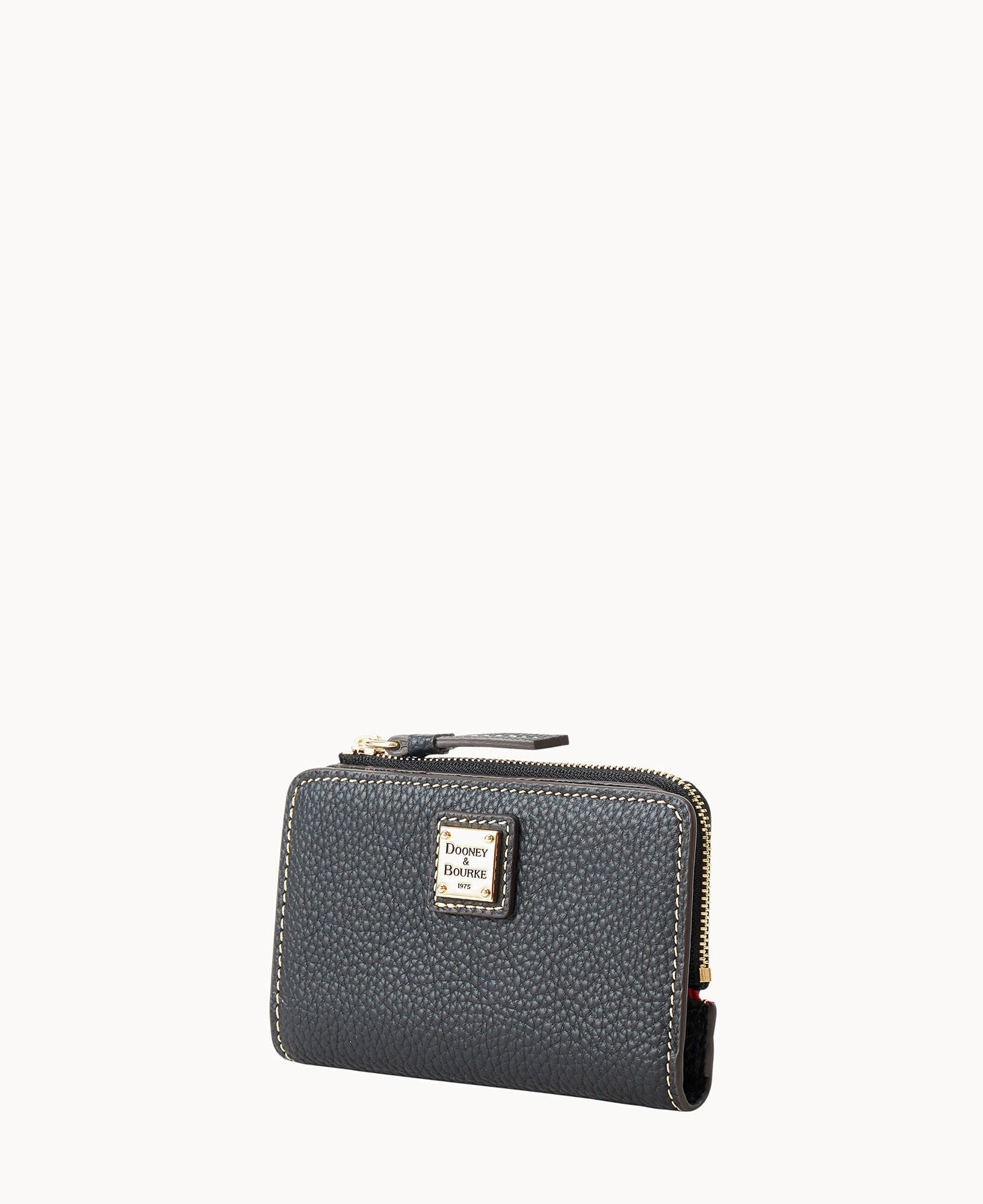 Dooney & Bourke Pebble Grain Zip Credit Card Wallet 14