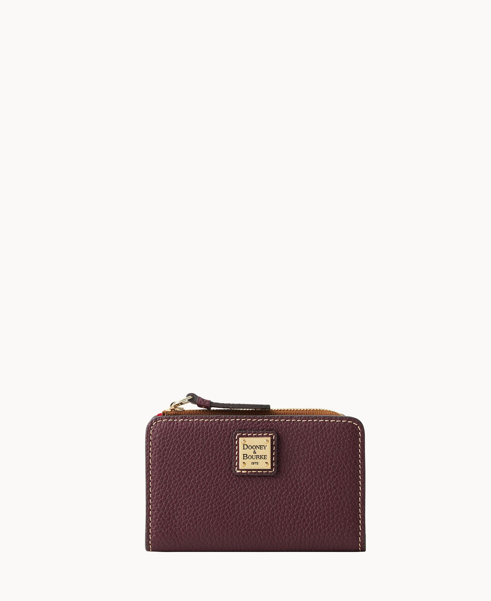 Dooney & Bourke Pebble Grain Zip Credit Card Wallet 14