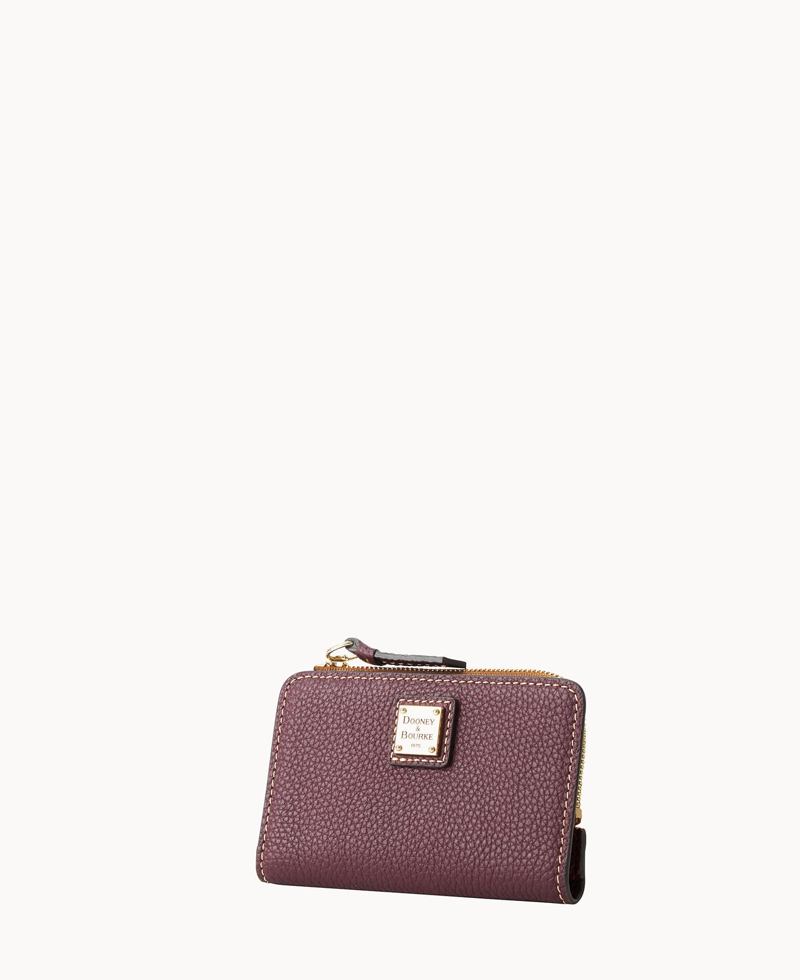 Dooney & Bourke Pebble Grain Zip Credit Card Wallet 14