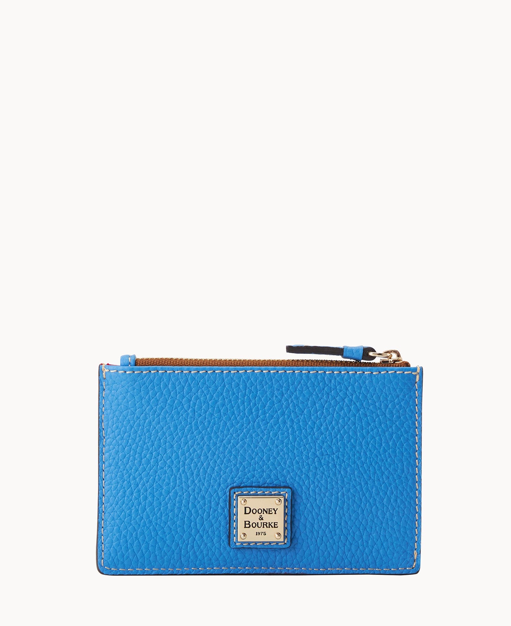 Dooney & Bourke Pebble Grain Zip Credit Card Case
