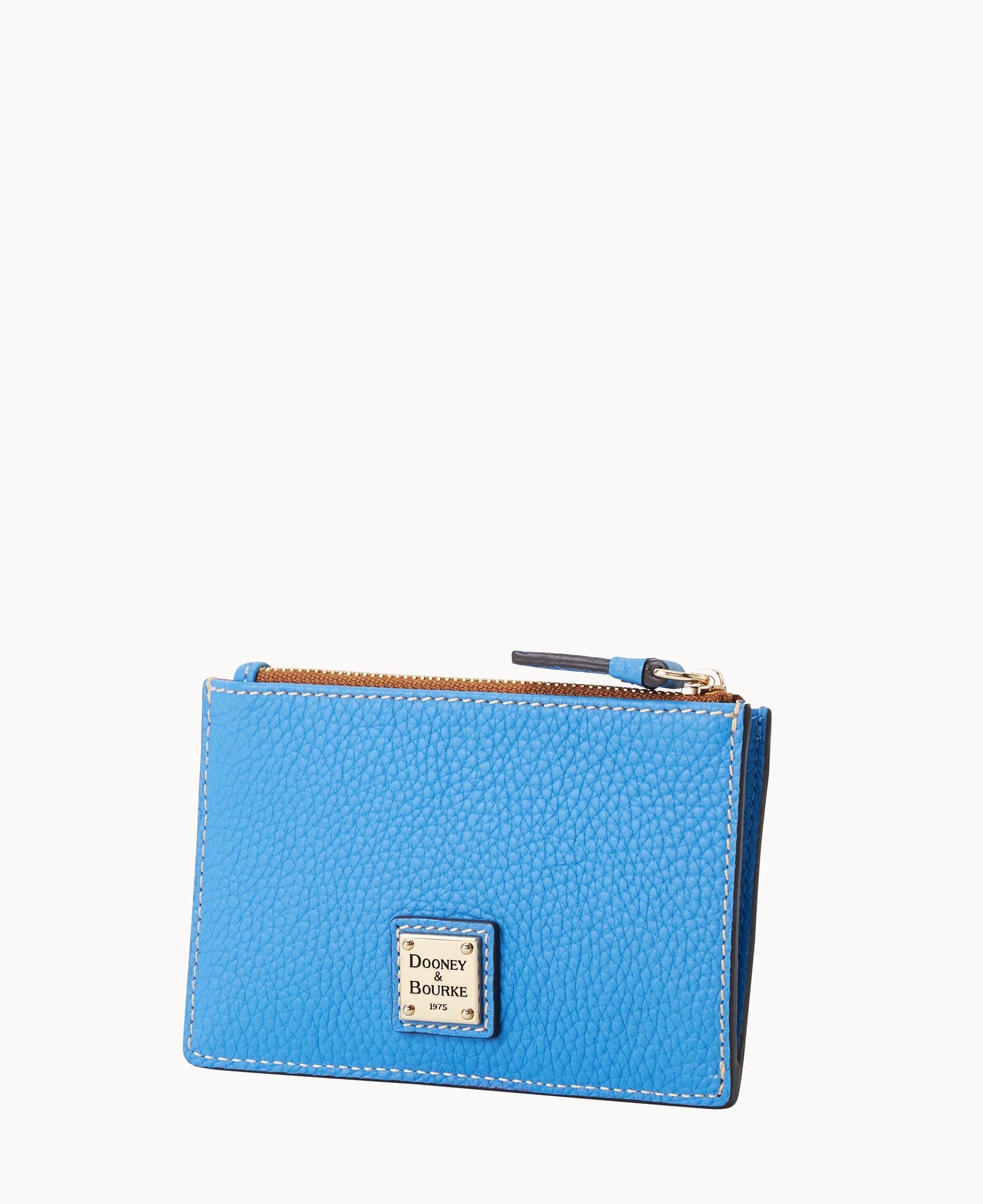Dooney & Bourke Pebble Grain Zip Credit Card Case