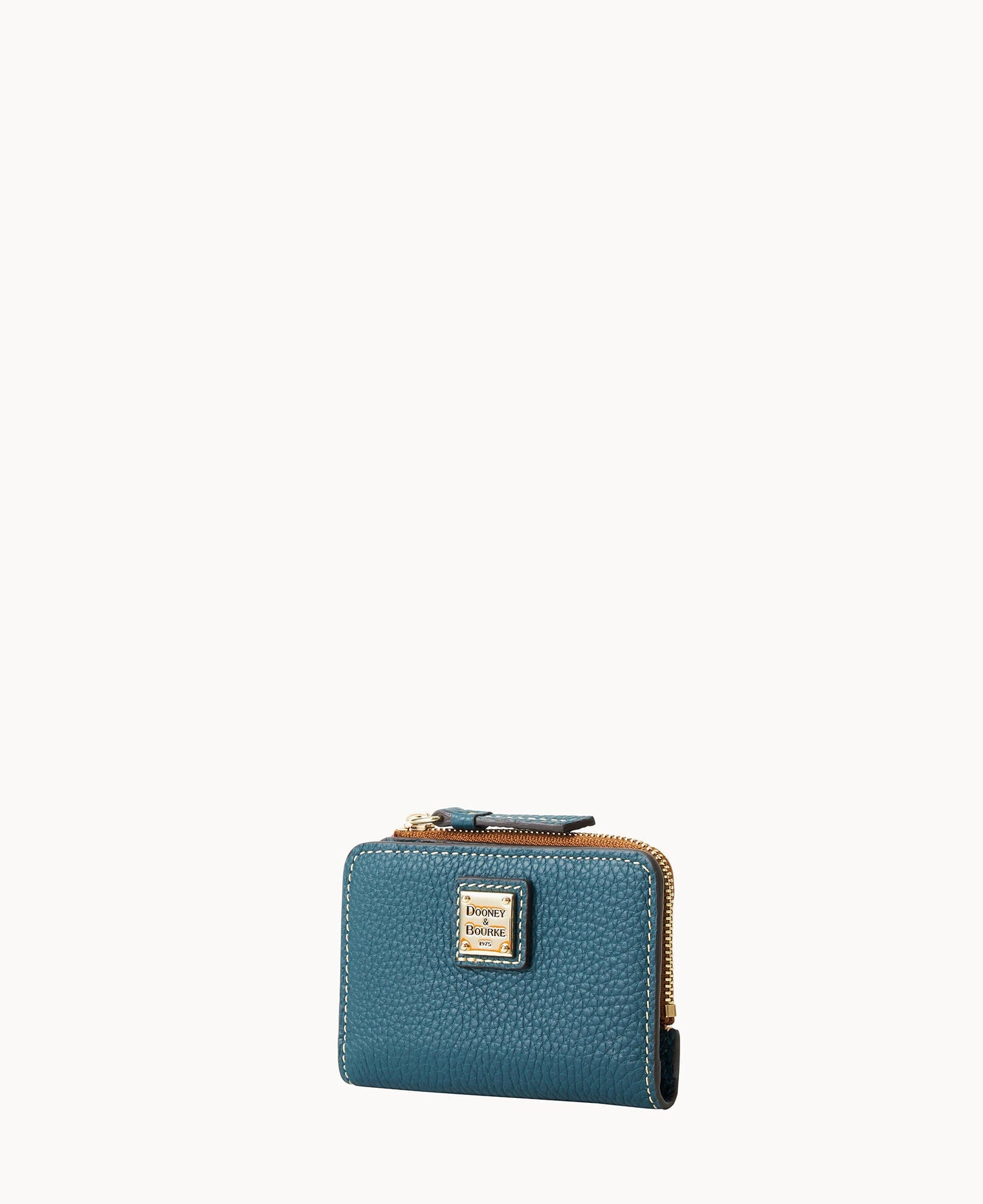 Dooney & Bourke Pebble Grain Zip Credit Card Wallet 12