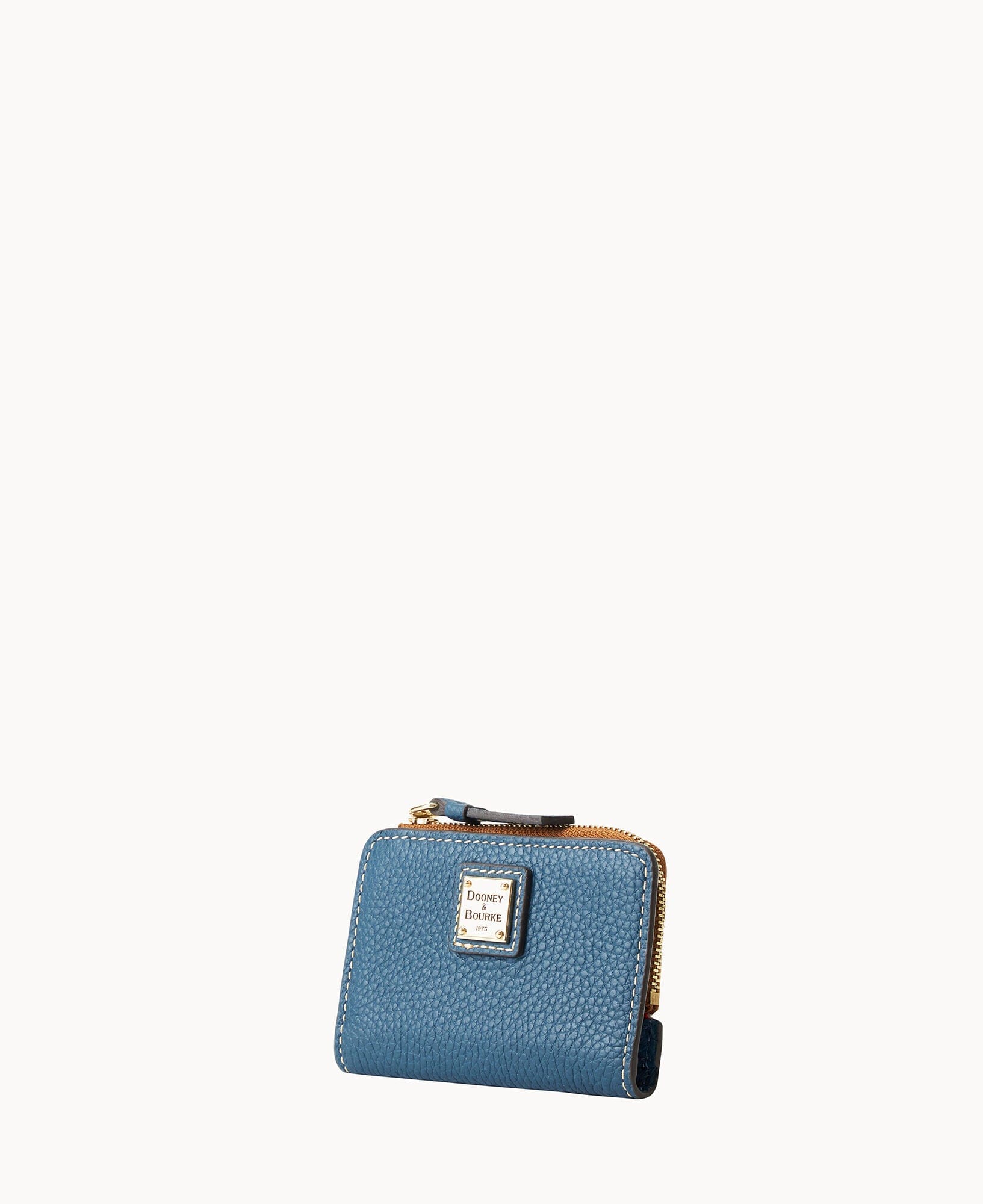 Dooney & Bourke Pebble Grain Zip Credit Card Wallet 12