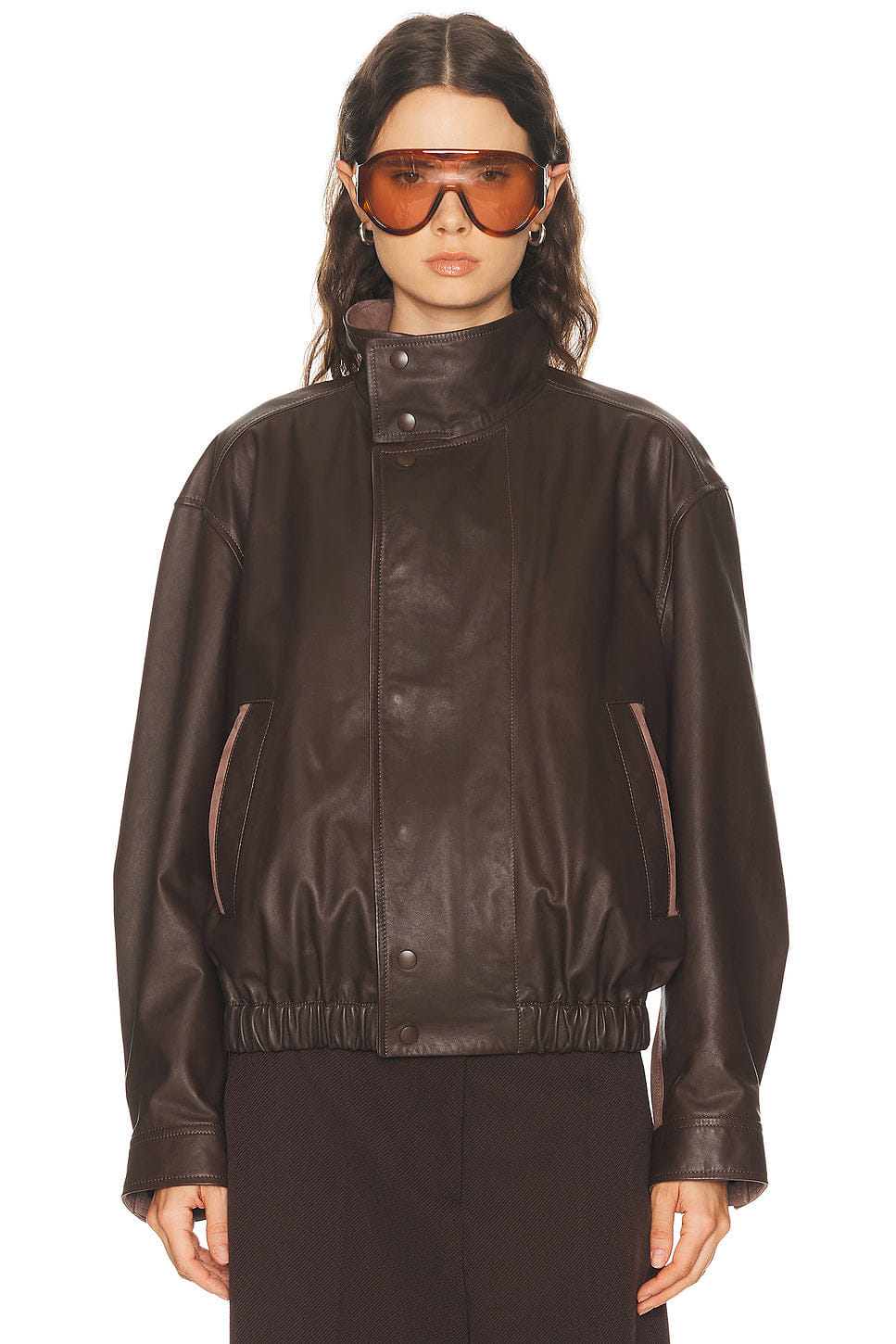 Lemaire Soft Leather Blouson Jacket
