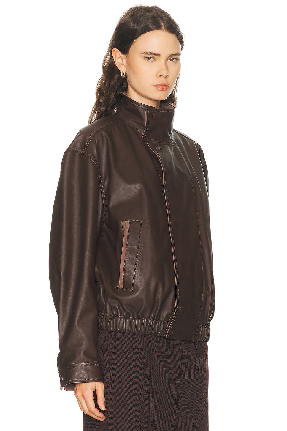 Lemaire Soft Leather Blouson Jacket