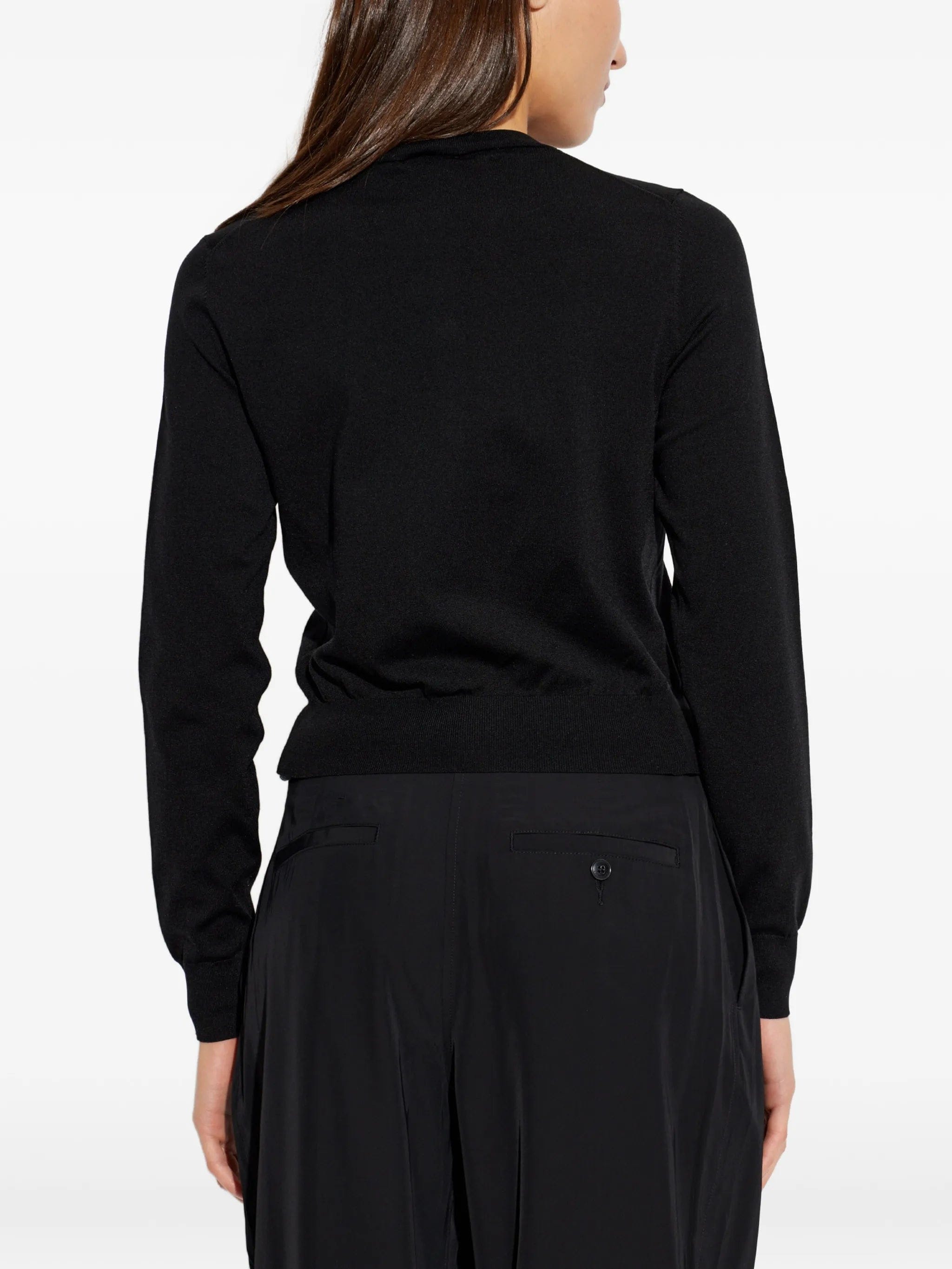 Alexander Wang crystal - embellished - logo cardigan