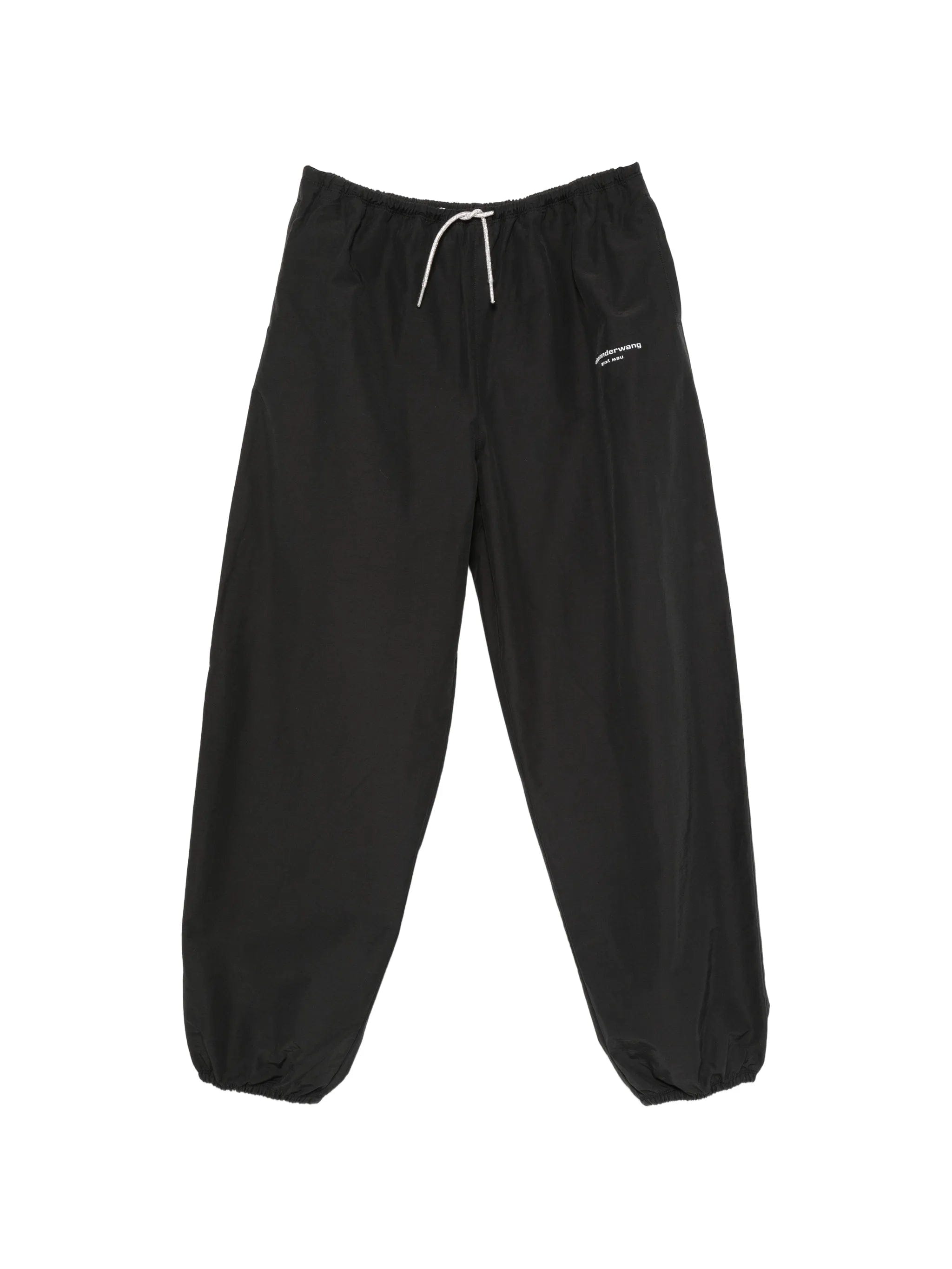 Alexander Wang logo - print track pants