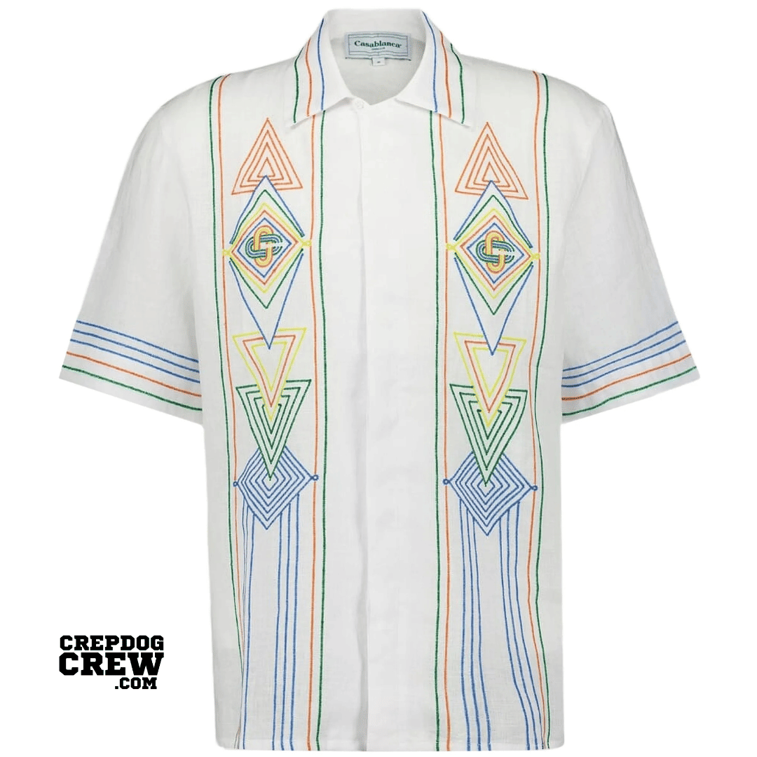 Casablanca LE FIL DE LA MUSIQUE SHIRT WHITE