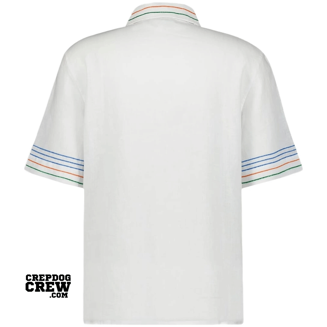 Casablanca LE FIL DE LA MUSIQUE SHIRT WHITE