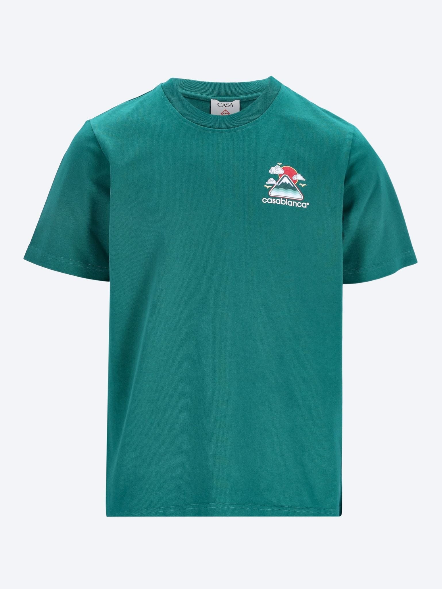 Casablanca Montagne ondulée printed t - shirt