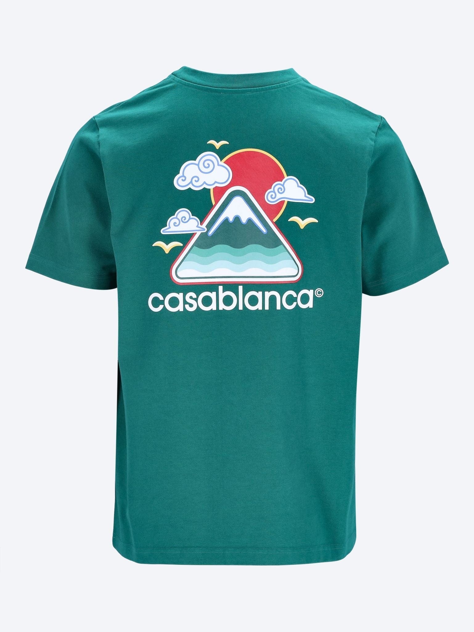 Casablanca Montagne ondulée printed t - shirt