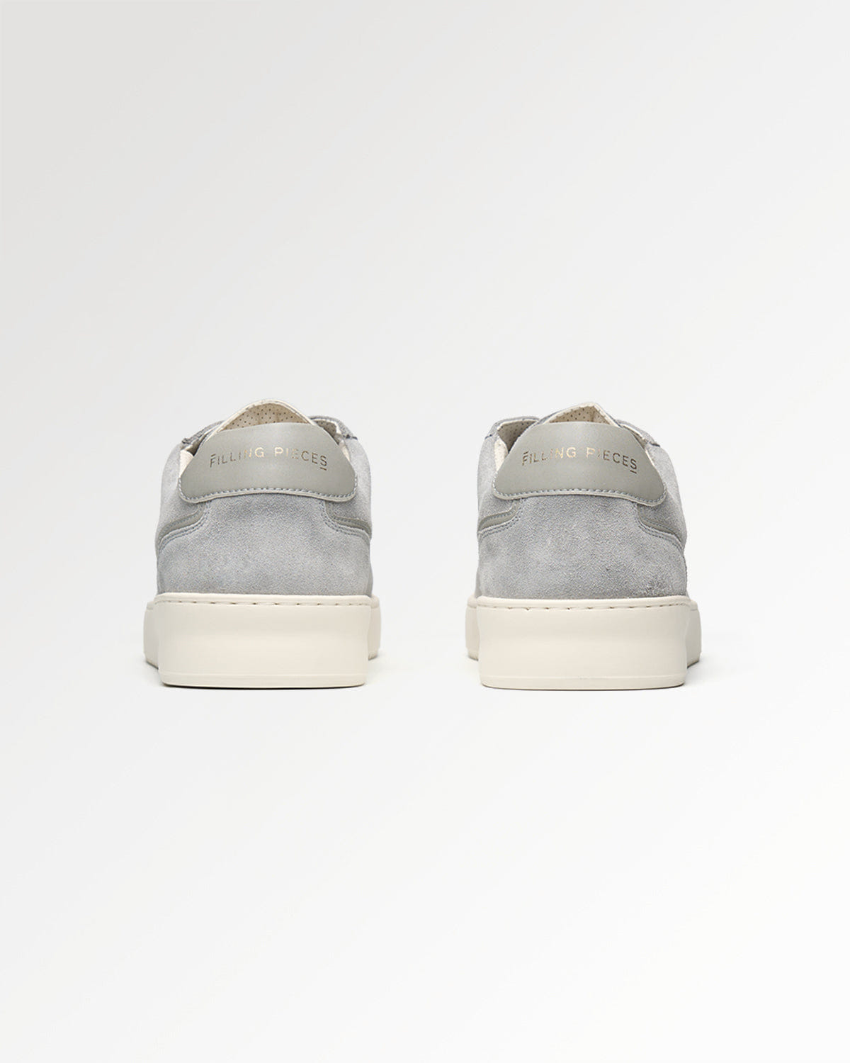 Conventional Mondo Stack Suede Light Grey