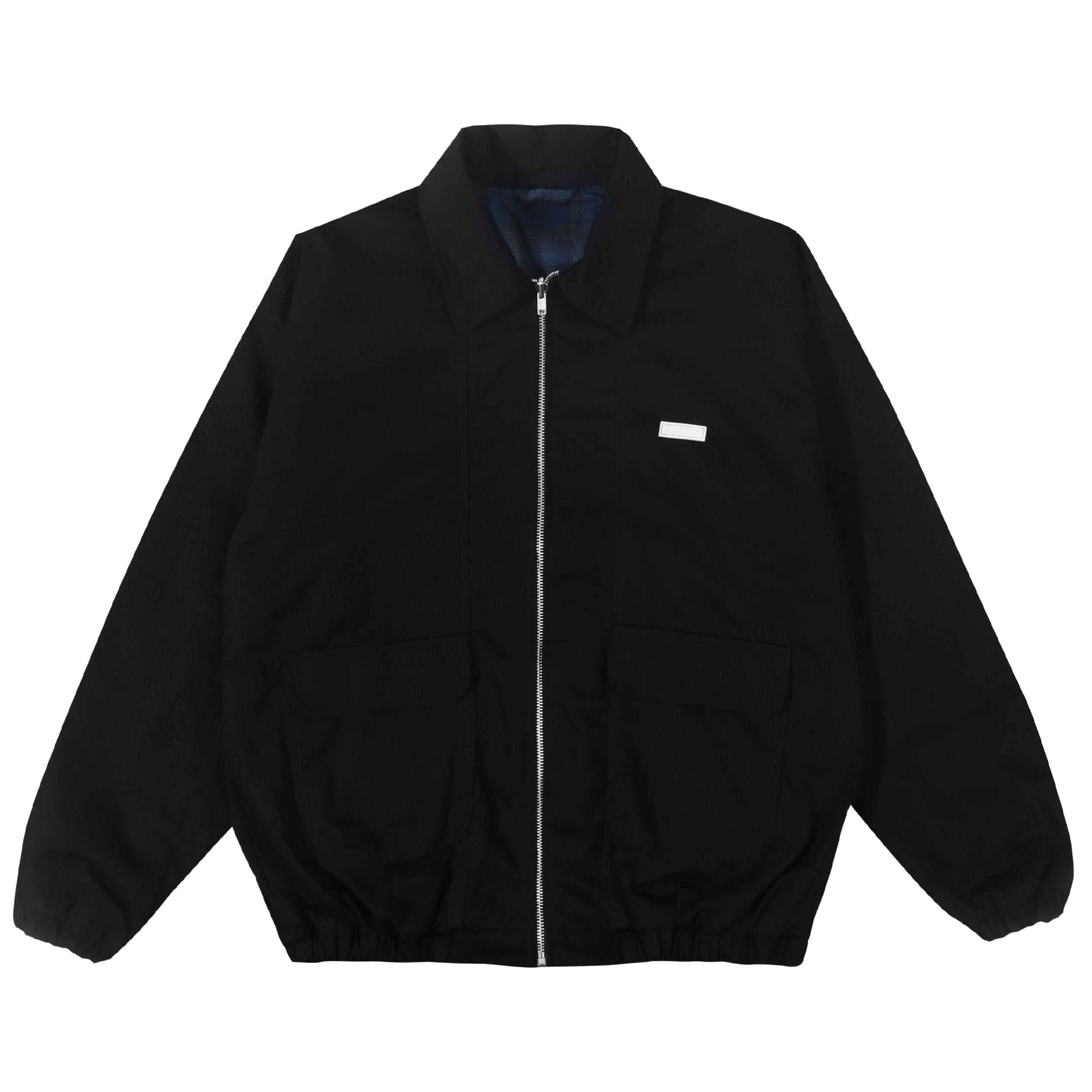Dovetail Small Logo Reversible Jacket - Black