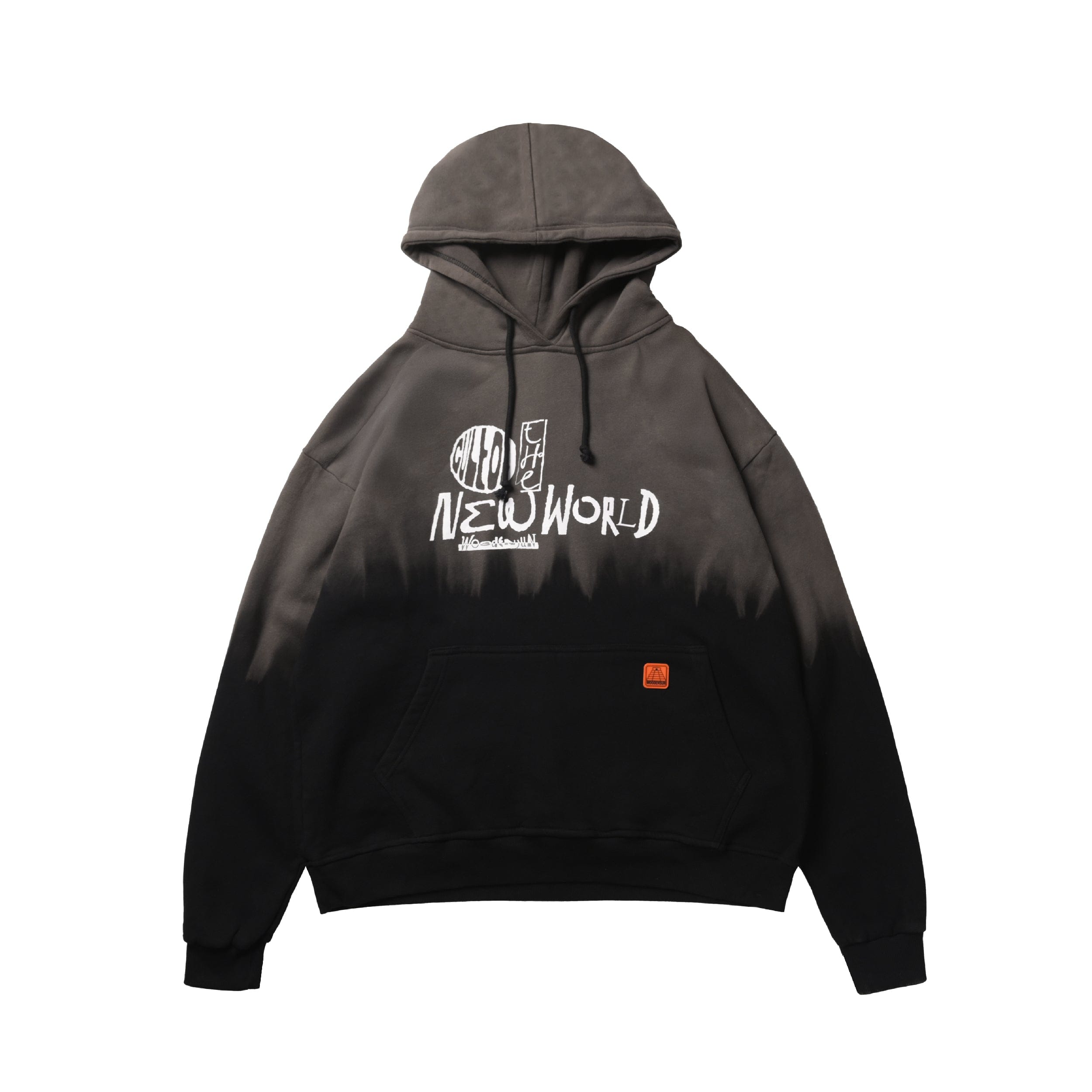 Woodensun The New World Hoodie - Black Grey