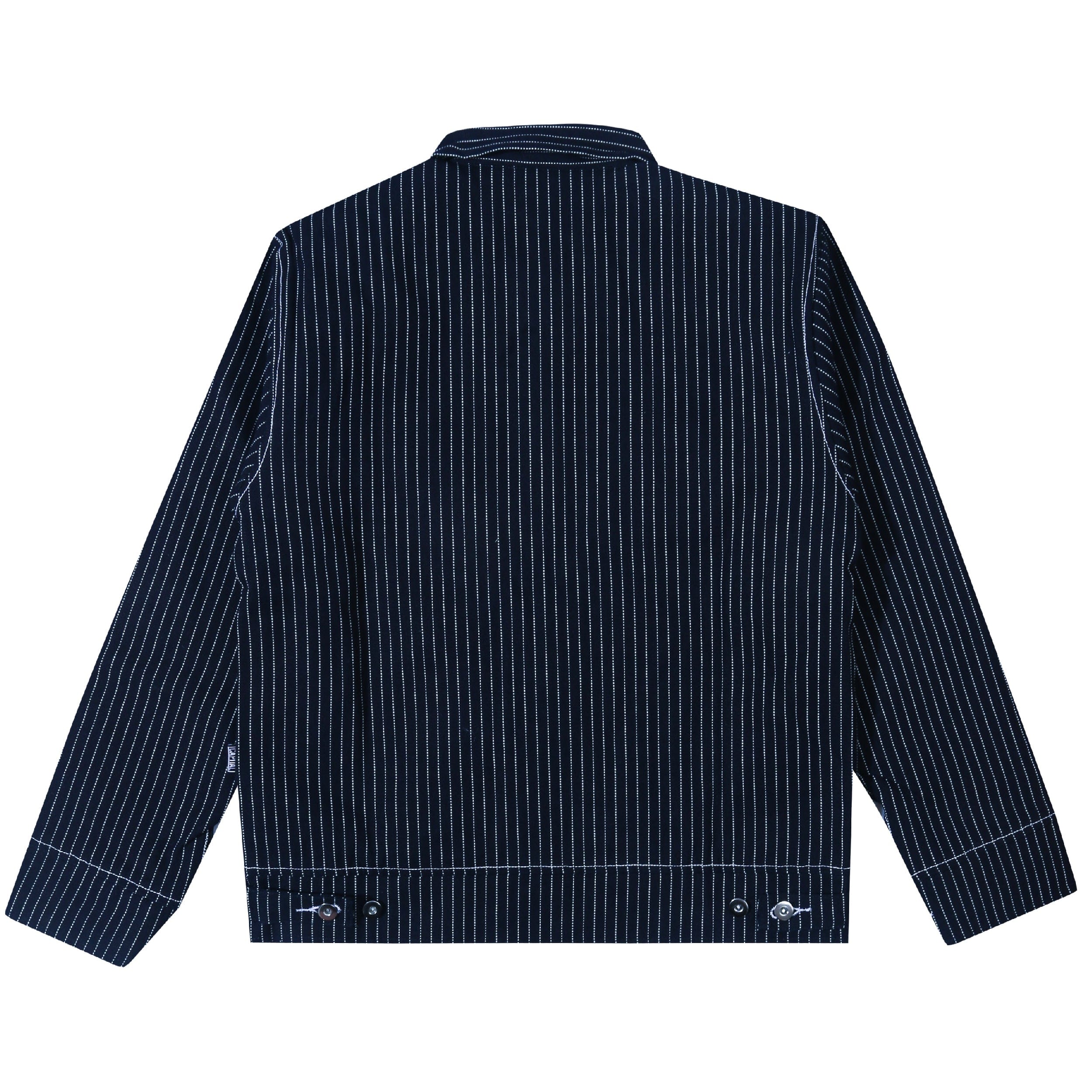 Capital Wabash Stripe Work Jacket - Dark Blue