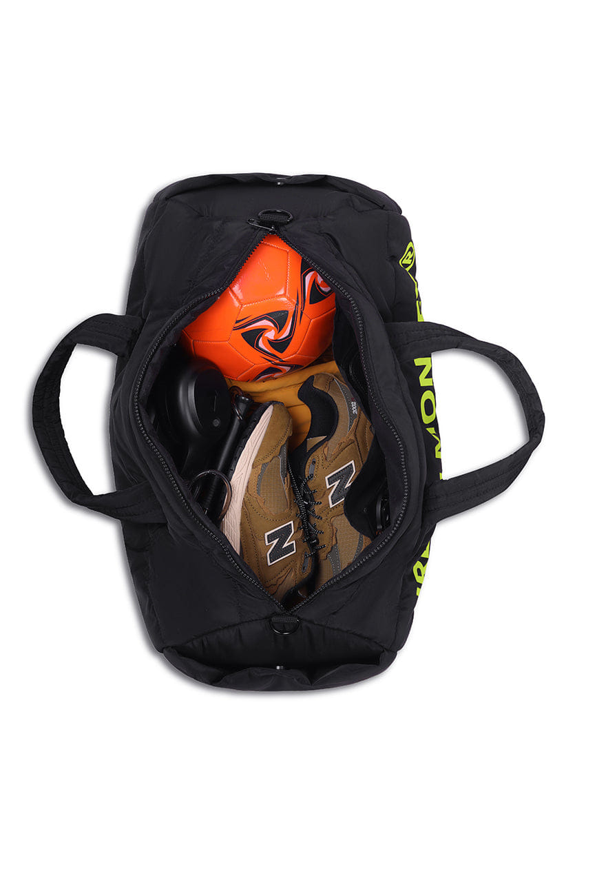 Neon Pack of 2 Puffer bags // Neon On Black