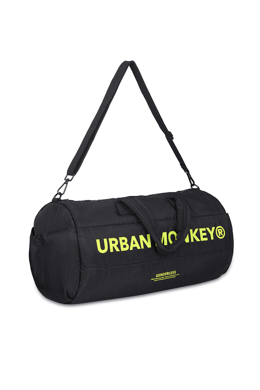 Neon Pack of 2 Puffer bags // Neon On Black