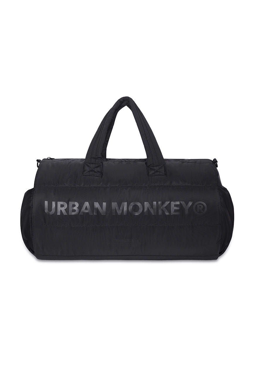 Urban Monkey® Pack of 2 Puffer bags // Black On Black