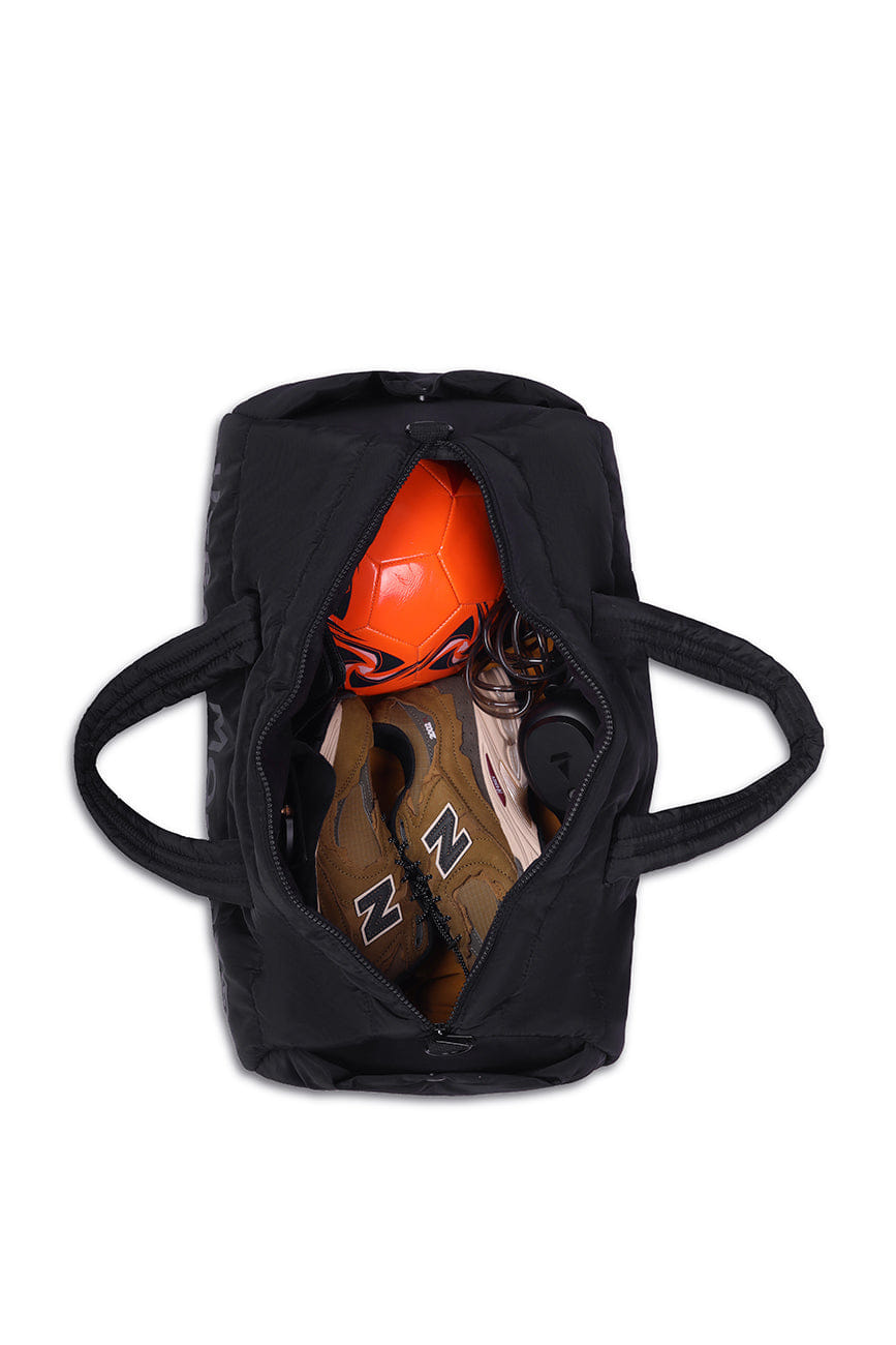 Urban Monkey® Pack of 2 Puffer bags // Black On Black