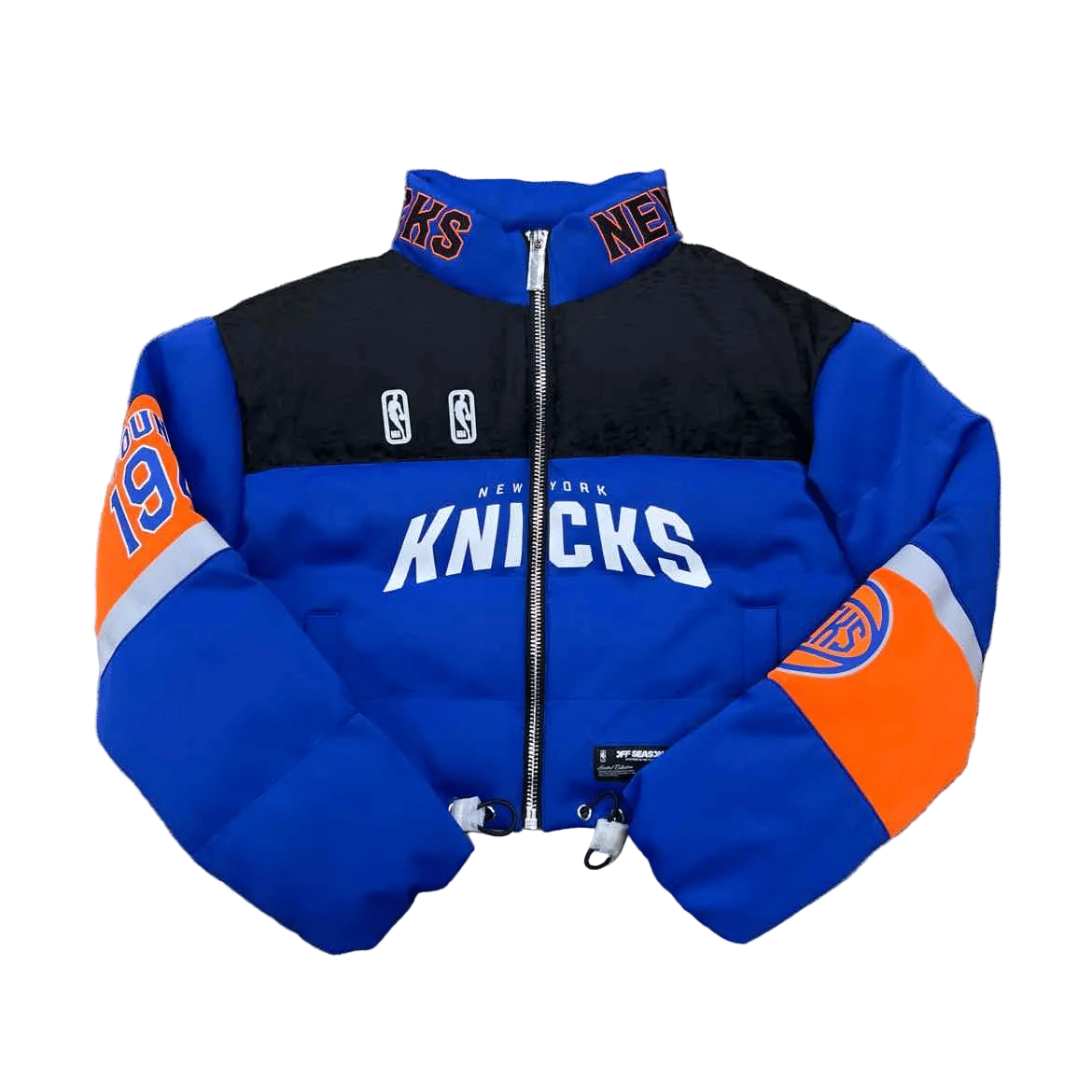 OFF Season Jacket KNICKS Blue New Size XS