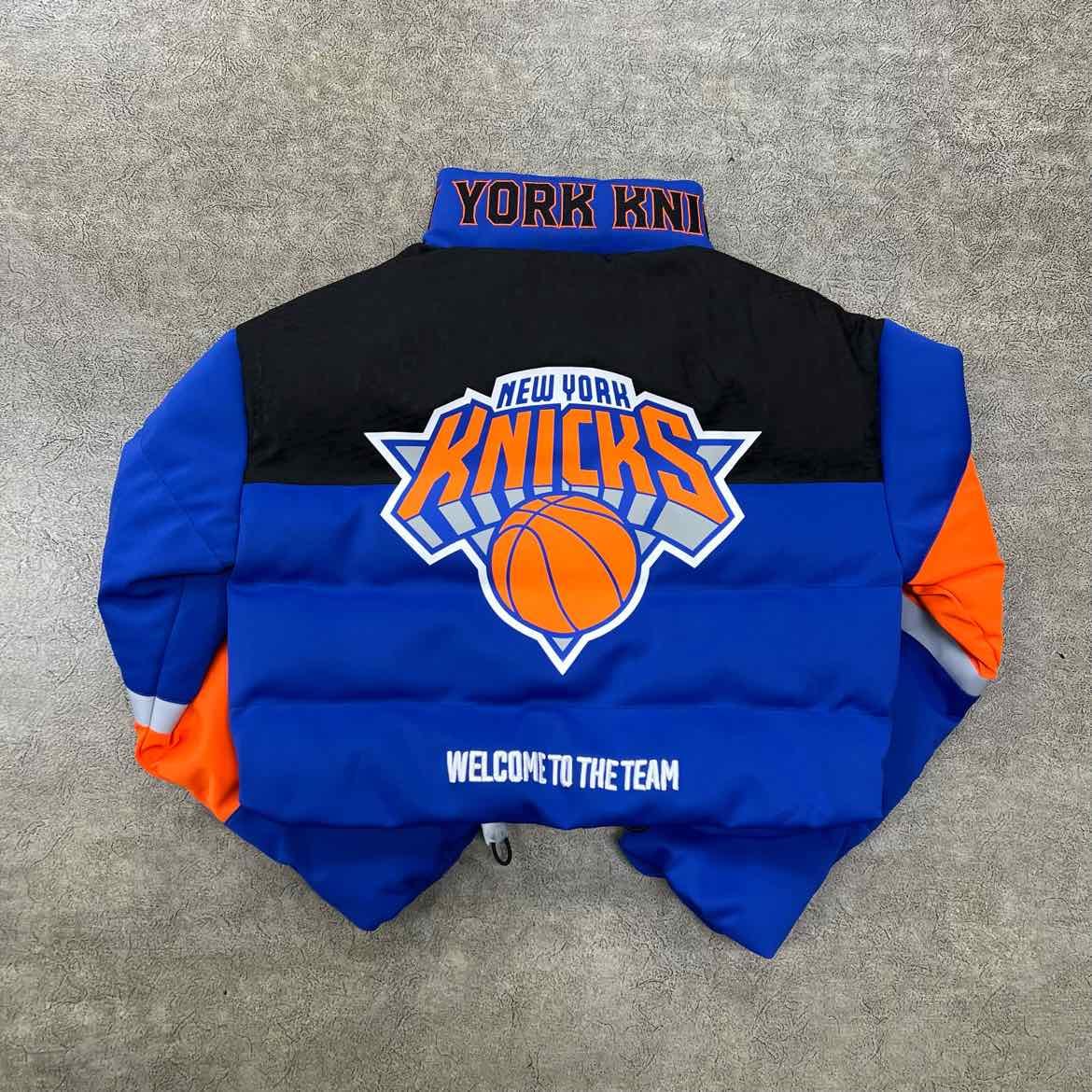OFF Season Jacket KNICKS Blue New Size XS