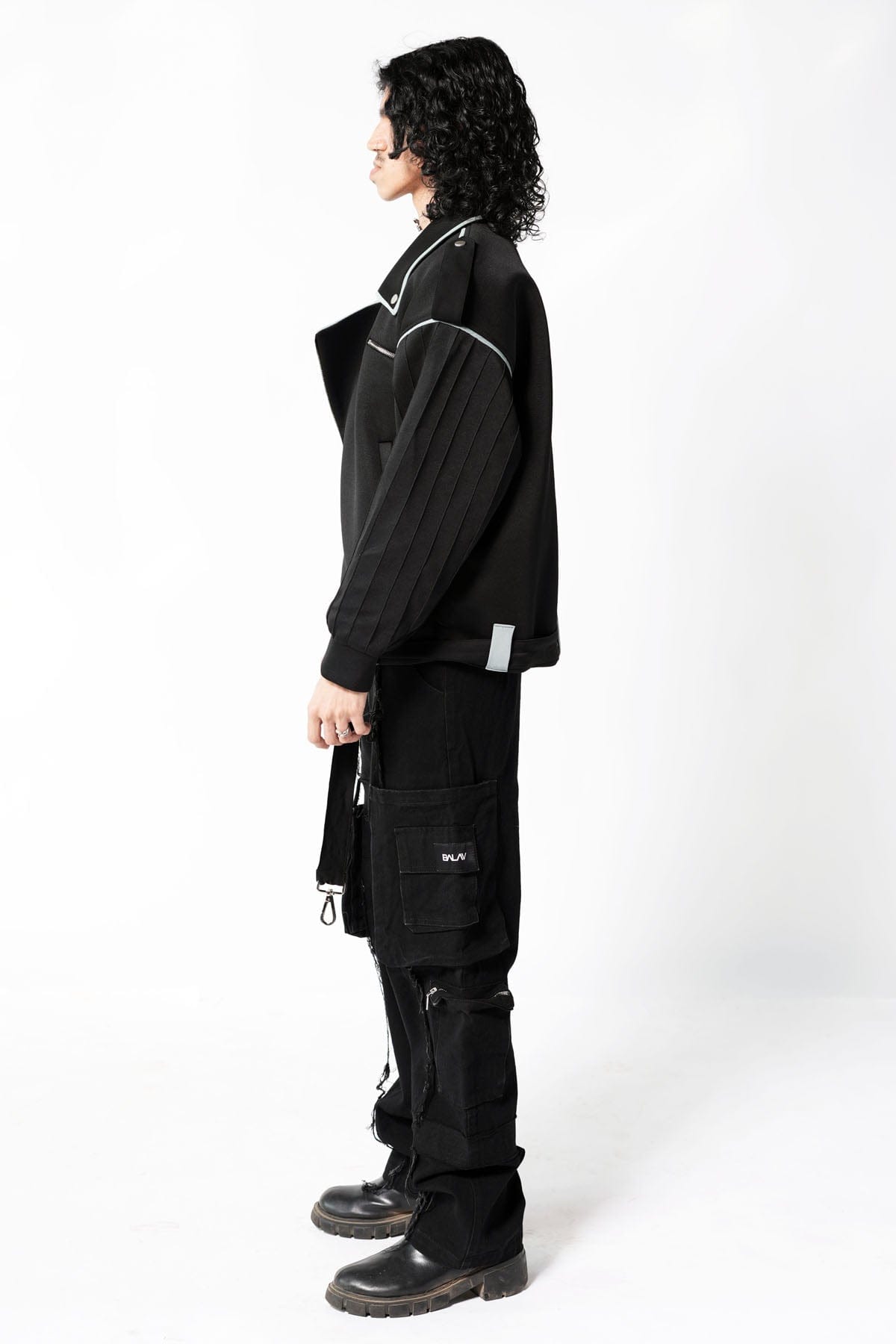 Shop Balav Scuba Biker Jacket
