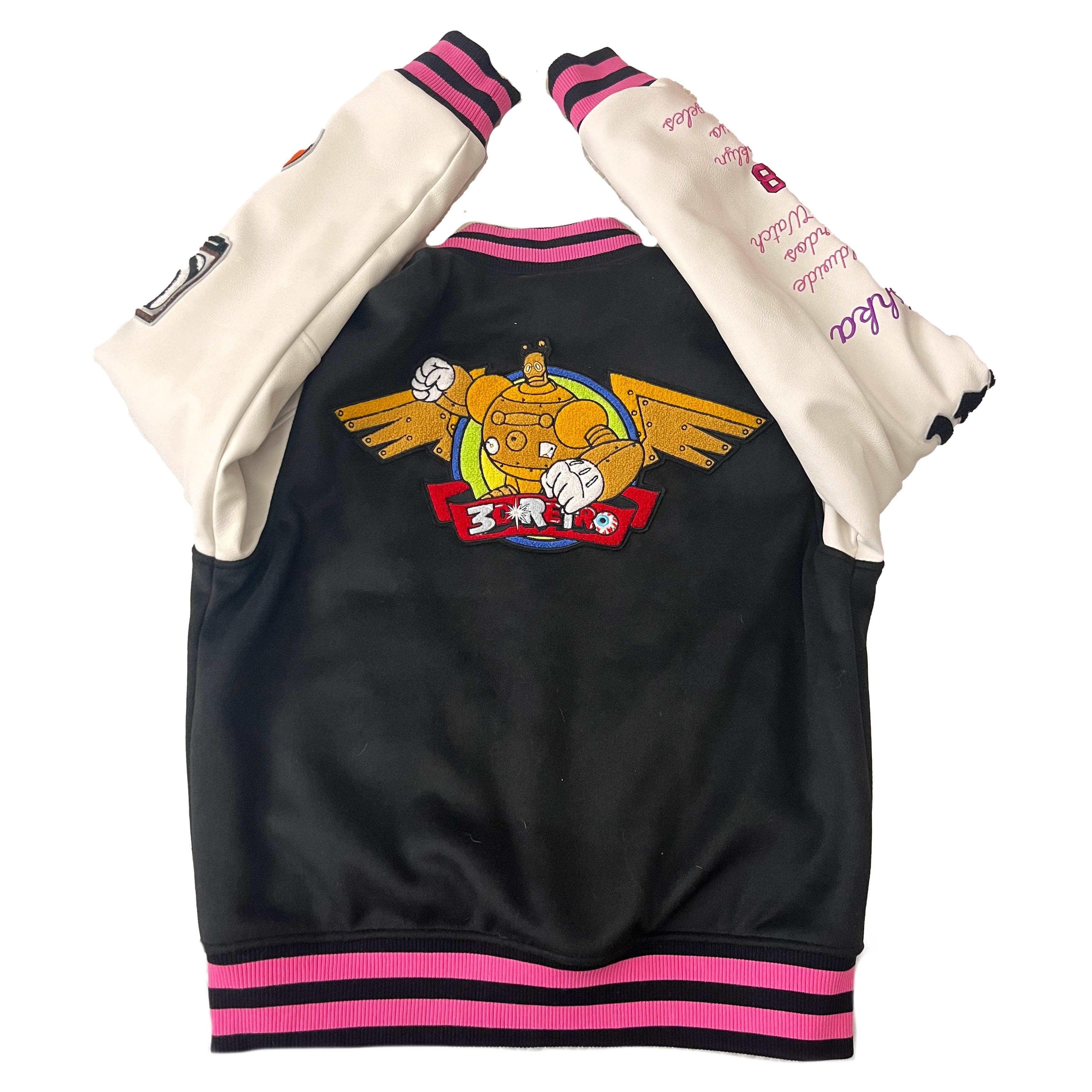 3dretro x Mishka 20th Anniversary Varsity Jacket