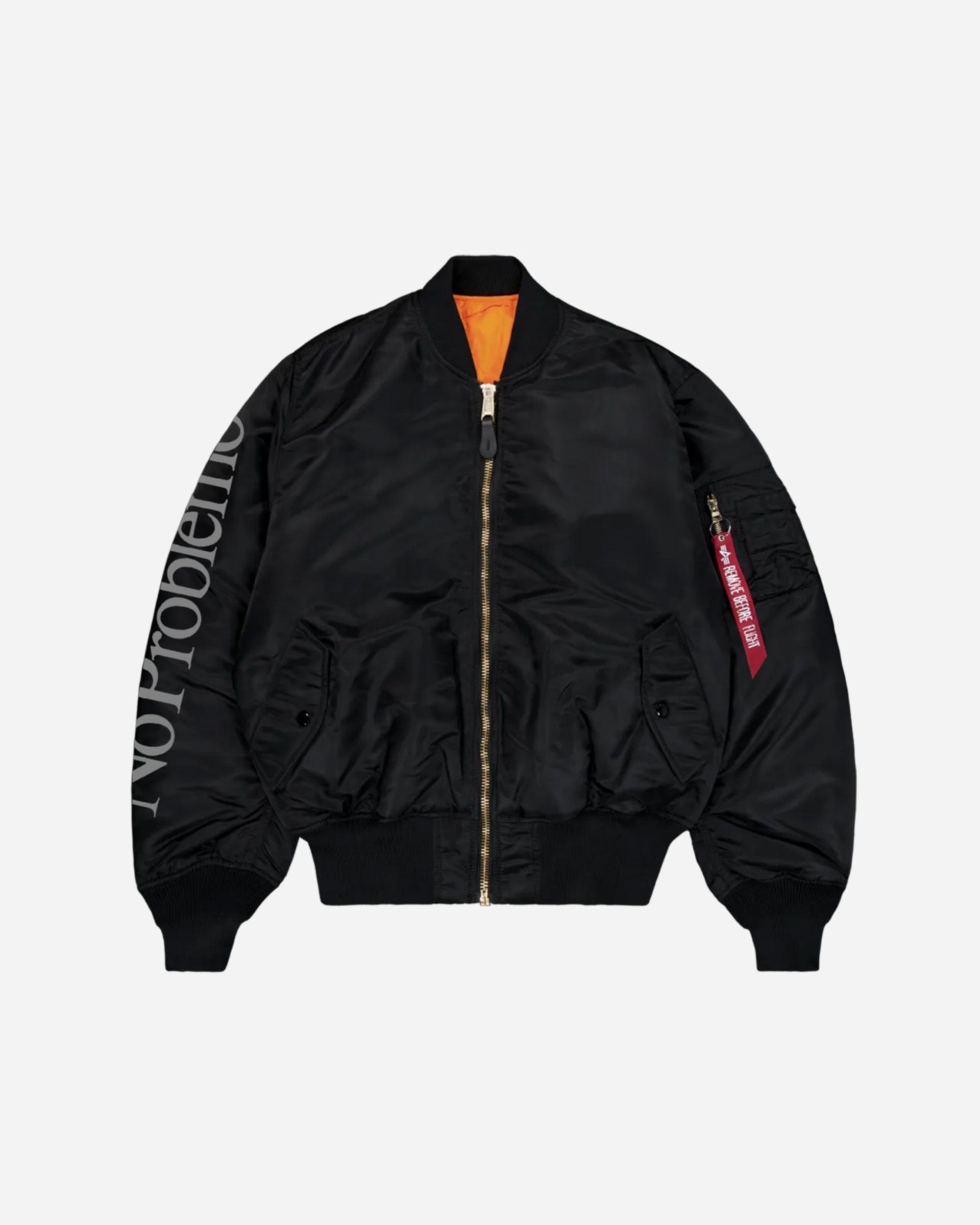 SLAM JAM SRL (ARIES ROA) Alpha Industries No War MA - 1 Jacket