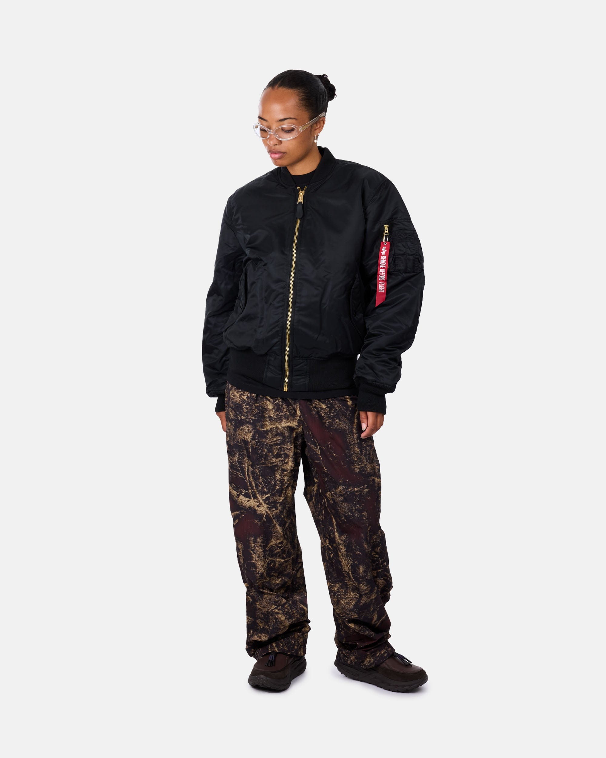 SLAM JAM SRL (ARIES ROA) Alpha Industries No War MA - 1 Jacket