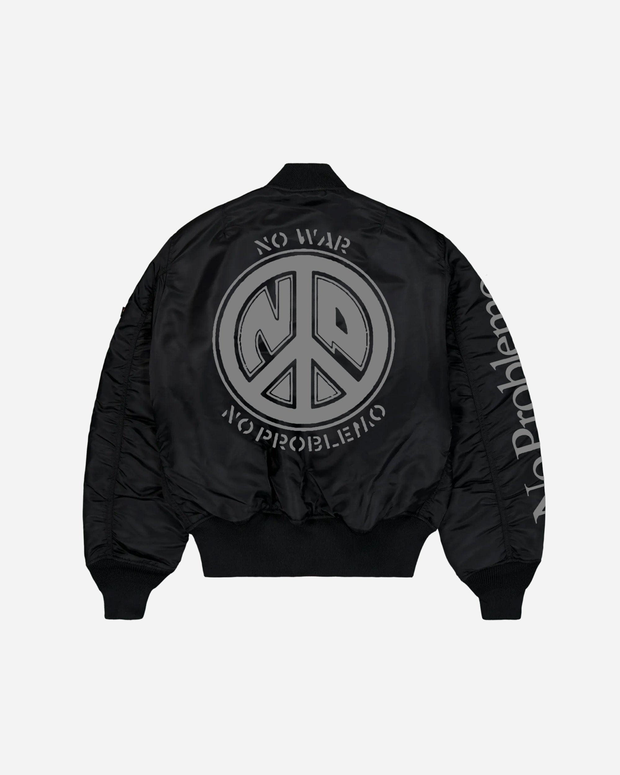 SLAM JAM SRL (ARIES ROA) Alpha Industries No War MA - 1 Jacket