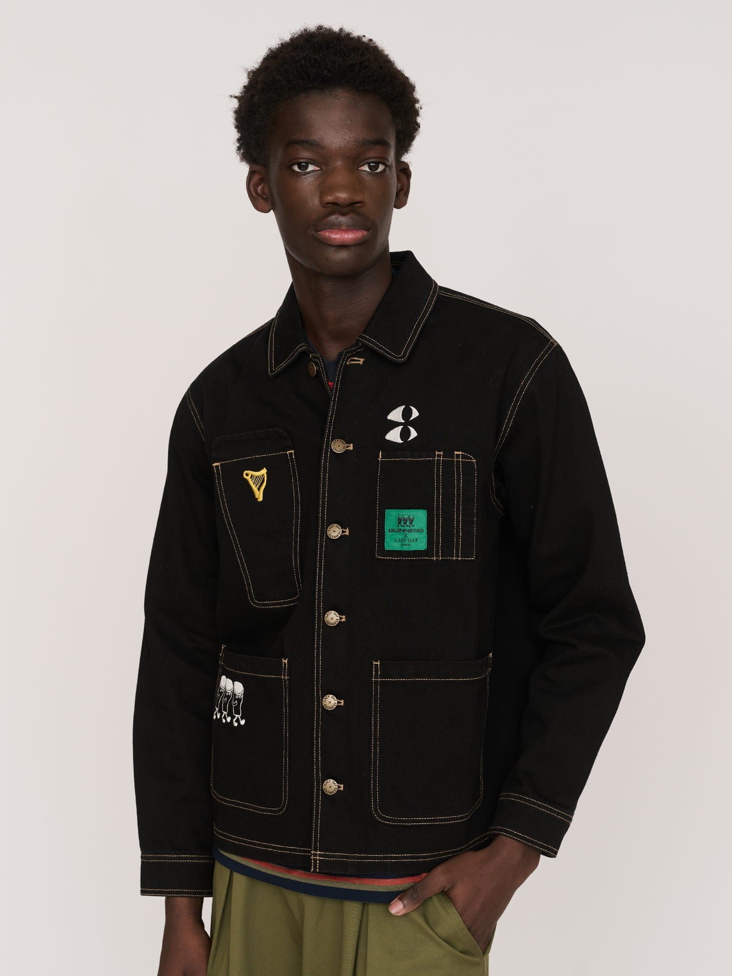 Lazy Oaf Guinness x Lazy Oaf Drayman's Jacket