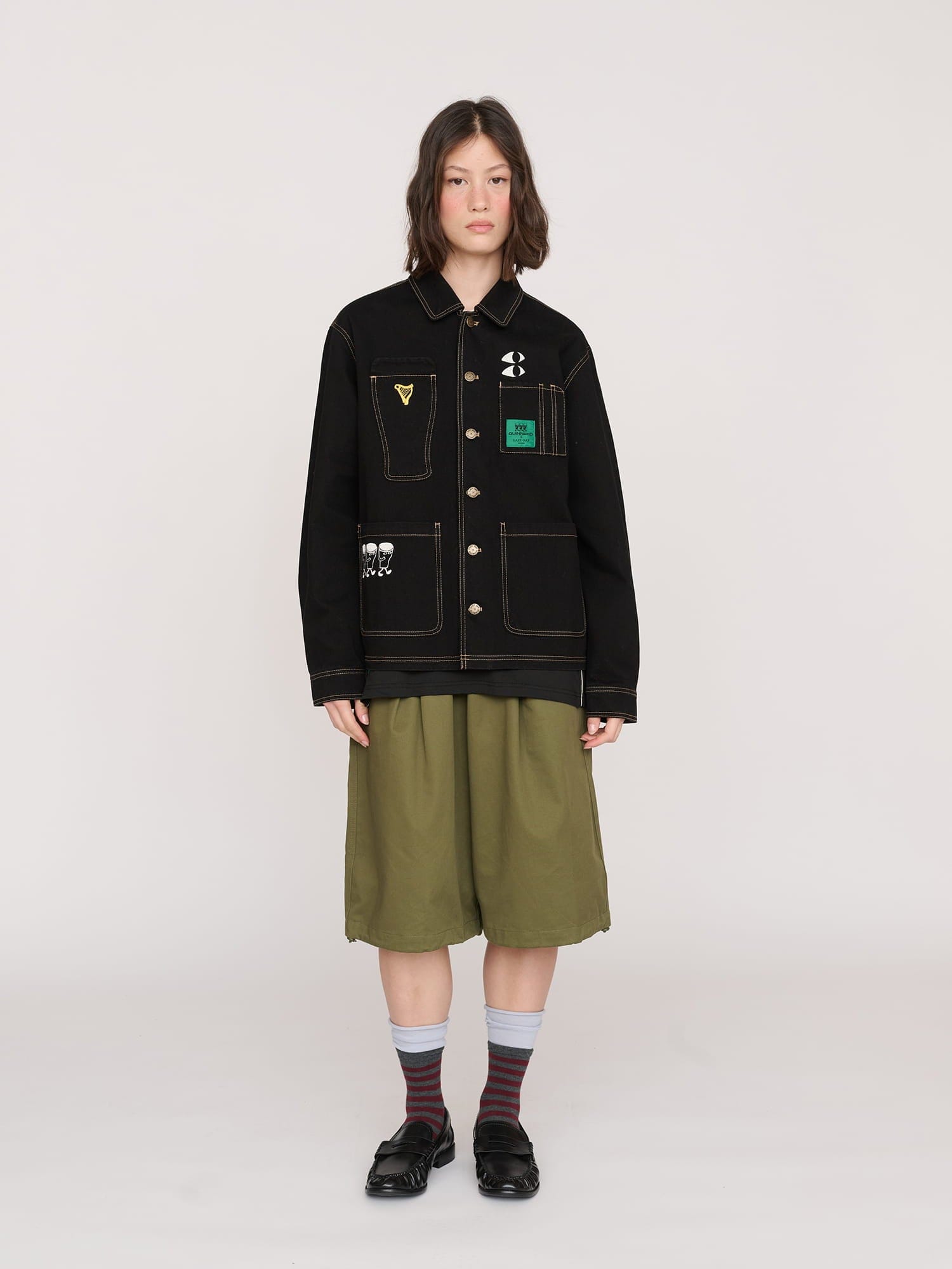 Lazy Oaf Guinness x Lazy Oaf Drayman's Jacket
