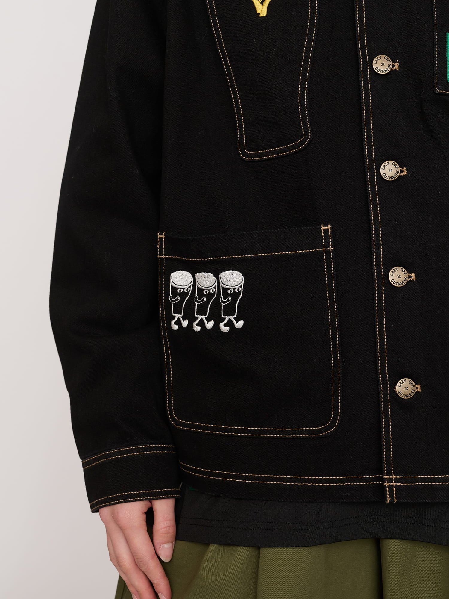 Lazy Oaf Guinness x Lazy Oaf Drayman's Jacket