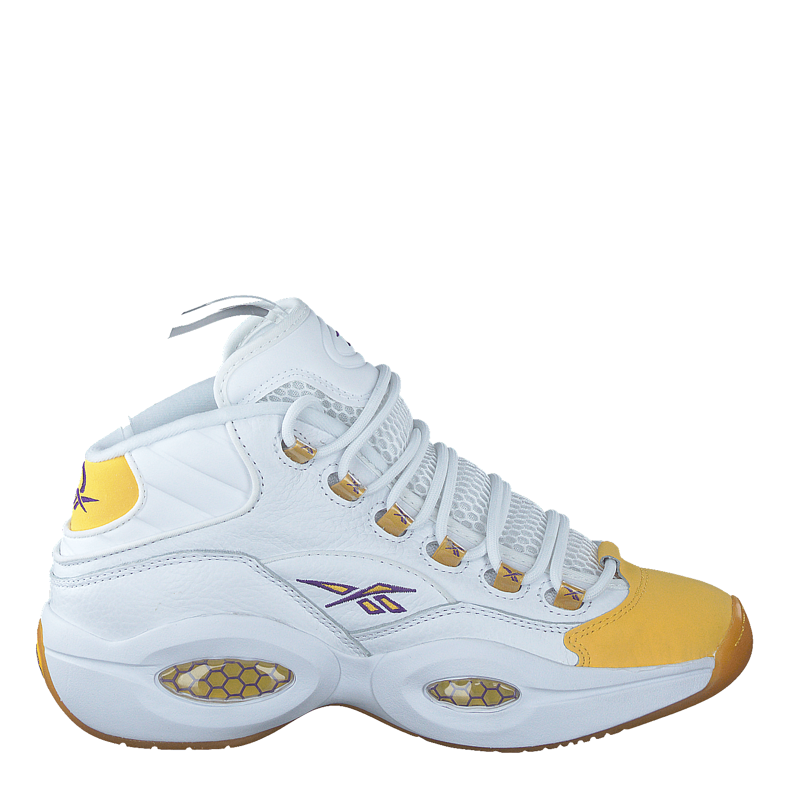 Reebok Classic Question Mid White/yelthr/ultvio