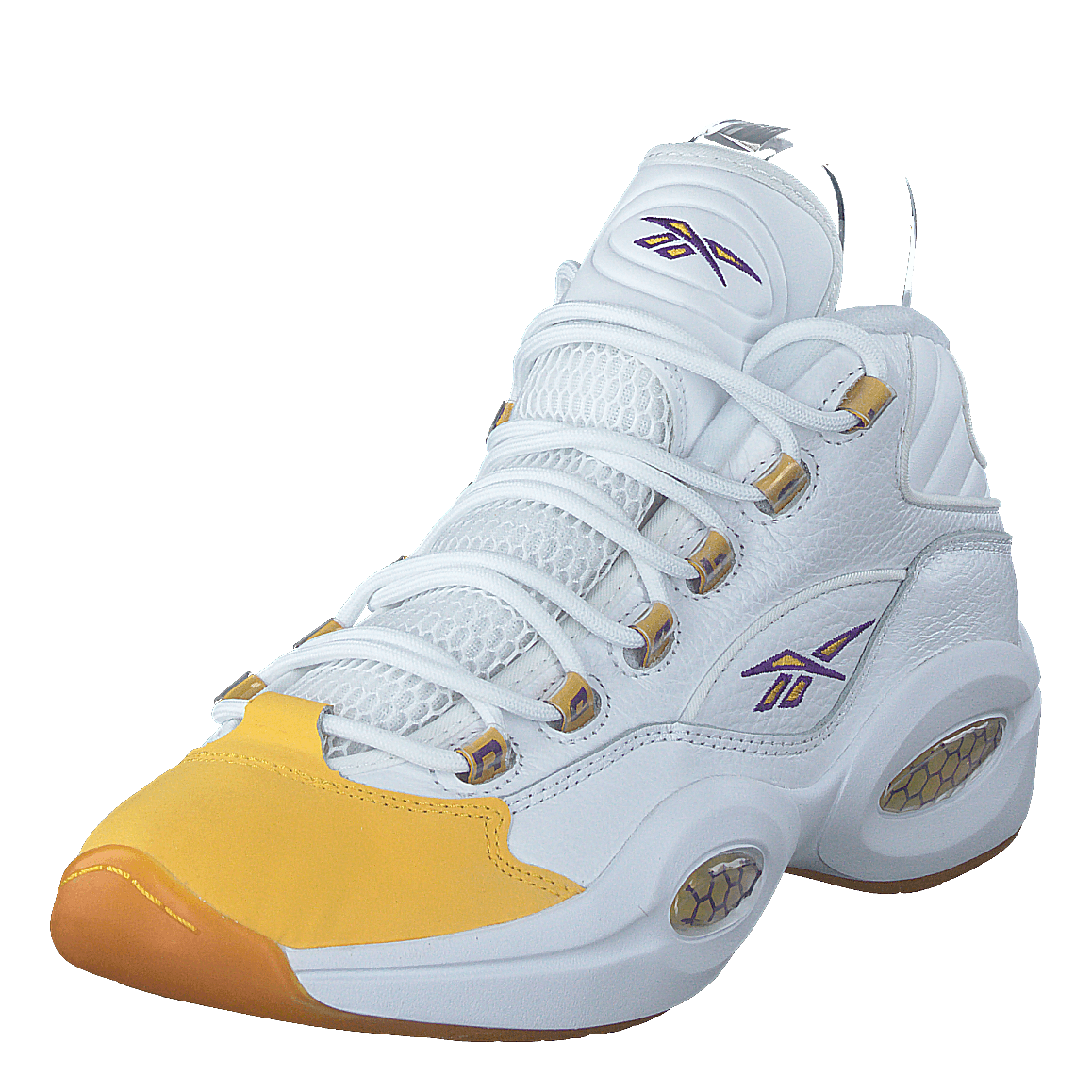Reebok Classic Question Mid White/yelthr/ultvio