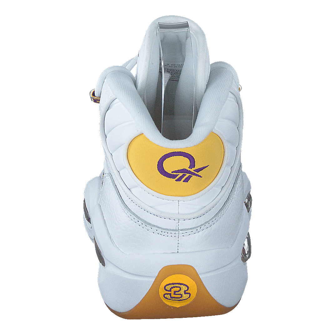 Reebok Classic Question Mid White/yelthr/ultvio