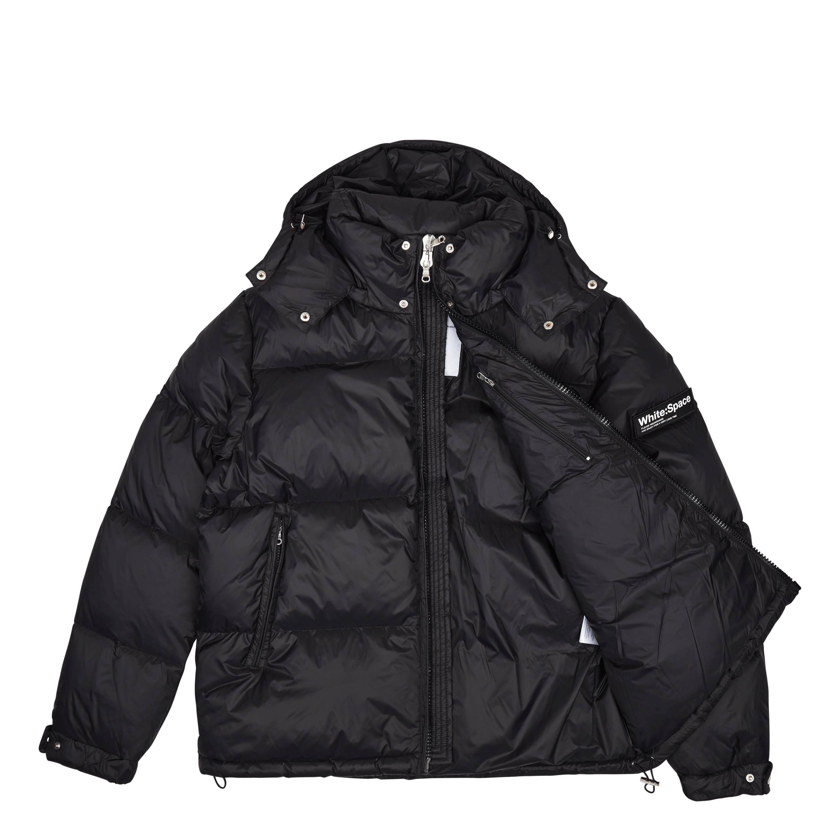 White:space Scott Down Jacket Black